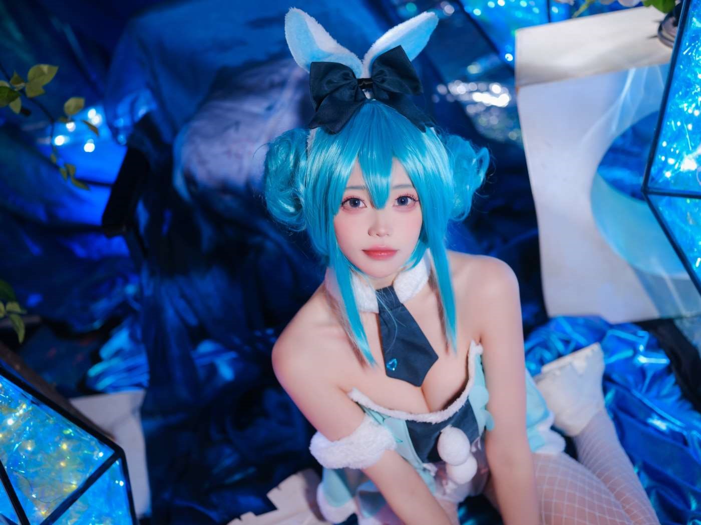 咬一口兔娘 NO.002 MIKU初音未来兔女郎 [12P]插图9