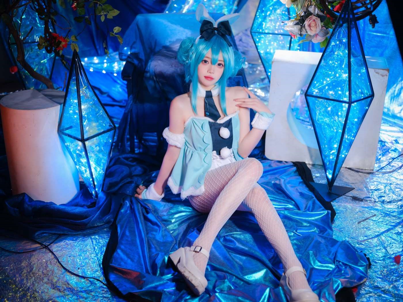 咬一口兔娘 NO.002 MIKU初音未来兔女郎 [12P]插图2