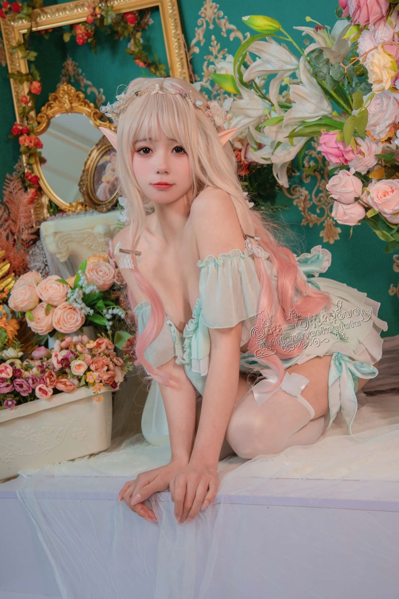 咬一口兔娘 NO.021 豌豆公主的秘密花房 [39P]插图6