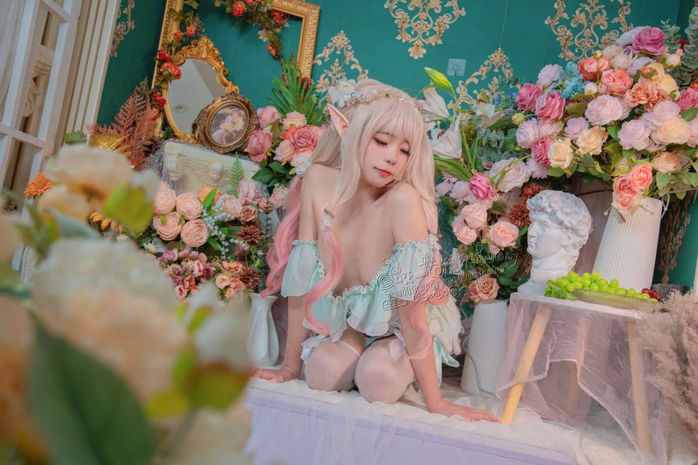 咬一口兔娘 NO.021 豌豆公主的秘密花房 [39P]插图7