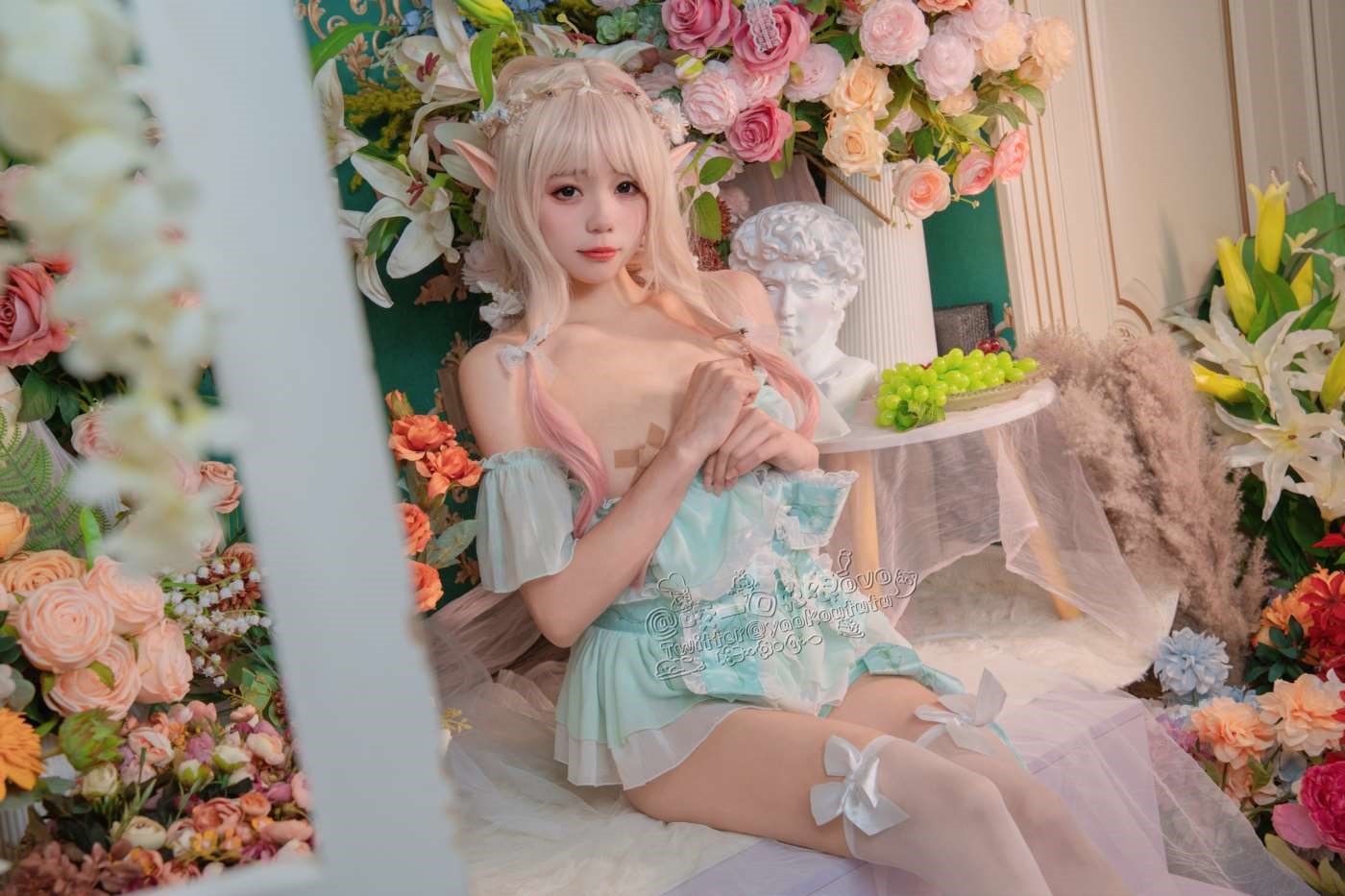 咬一口兔娘 NO.021 豌豆公主的秘密花房 [39P]插图8
