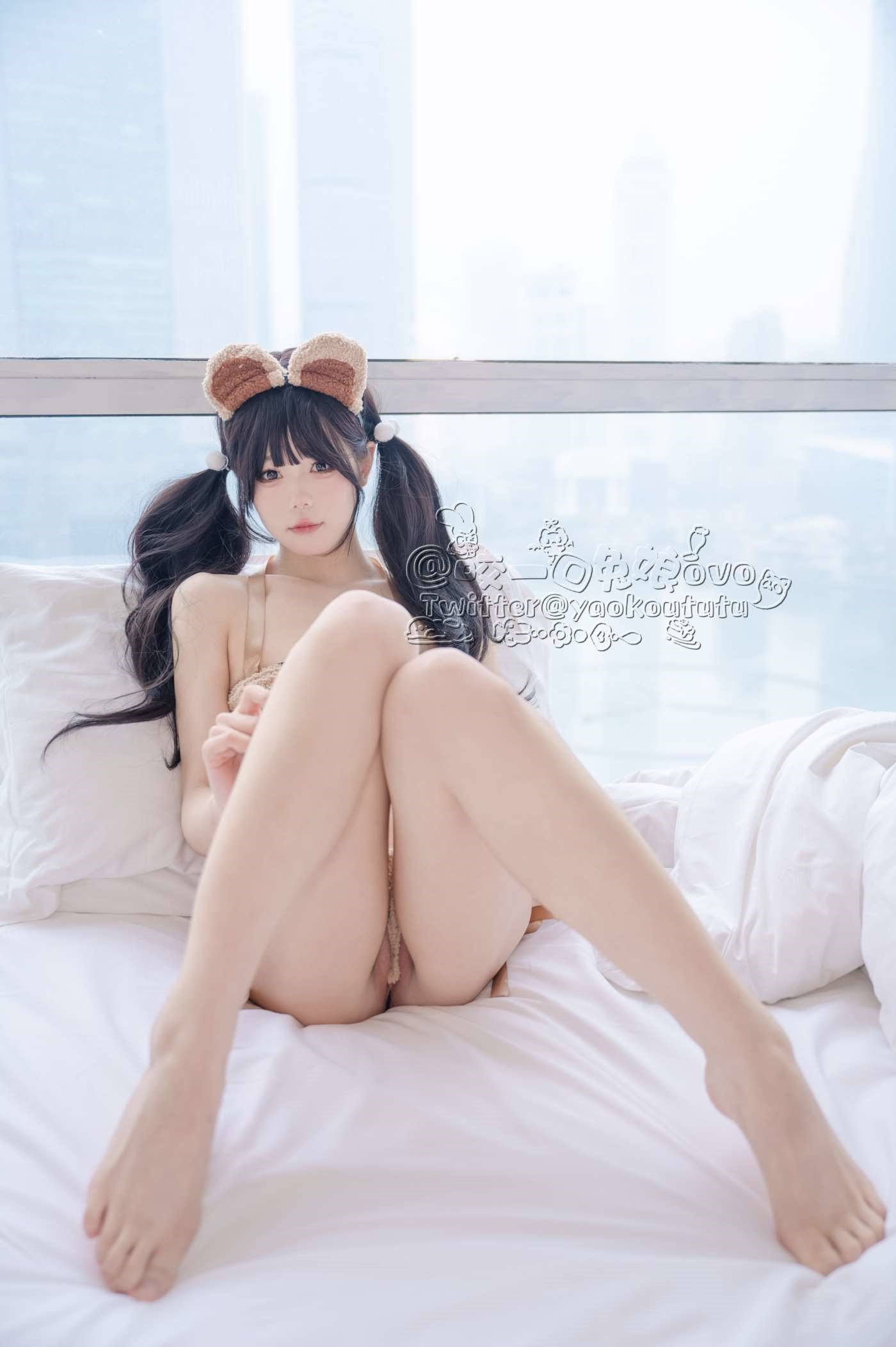 咬一口兔娘 NO.022 小熊睡衣 [59P]插图8