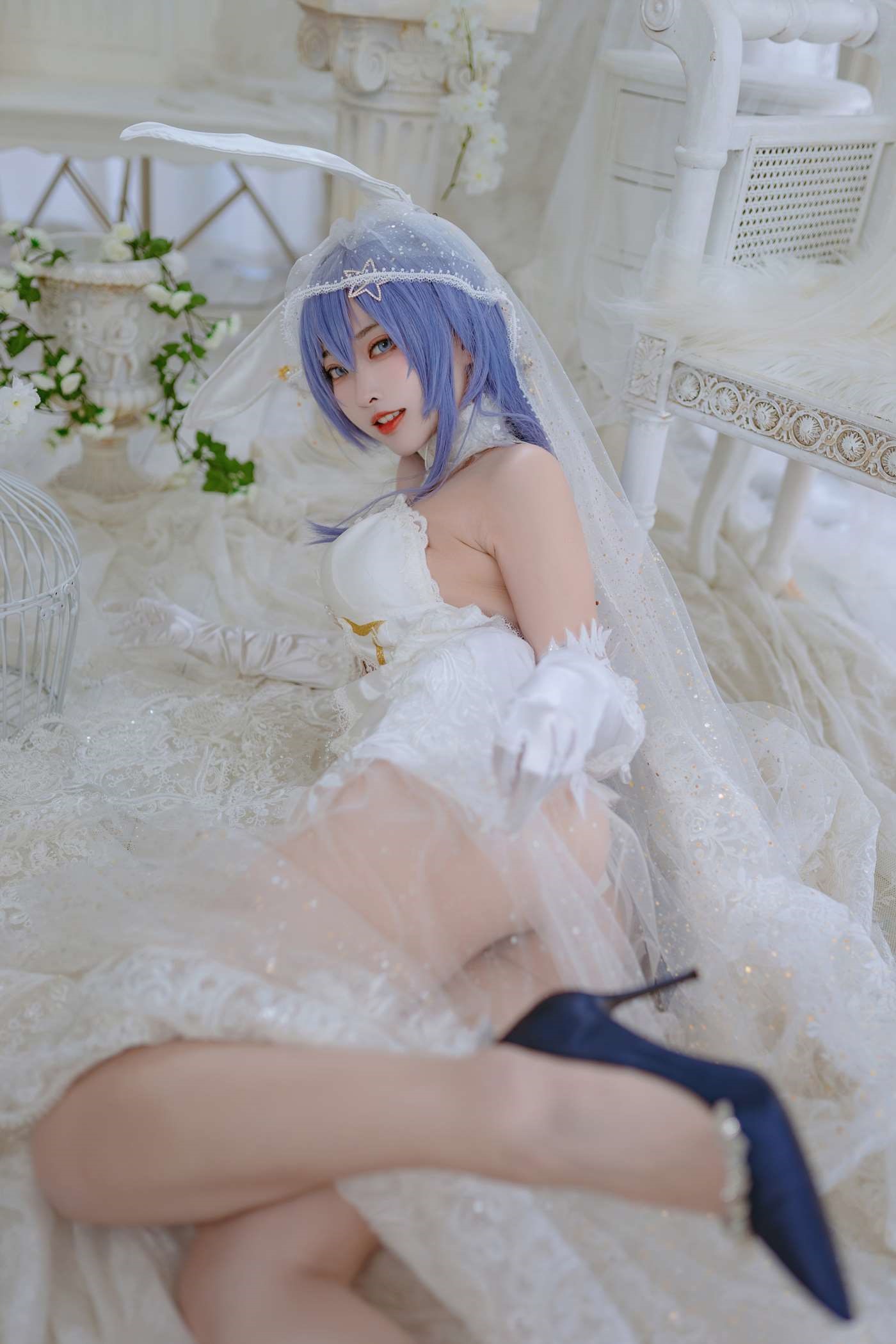 宮本桜 NO.004 花园花嫁 [26P]插图7