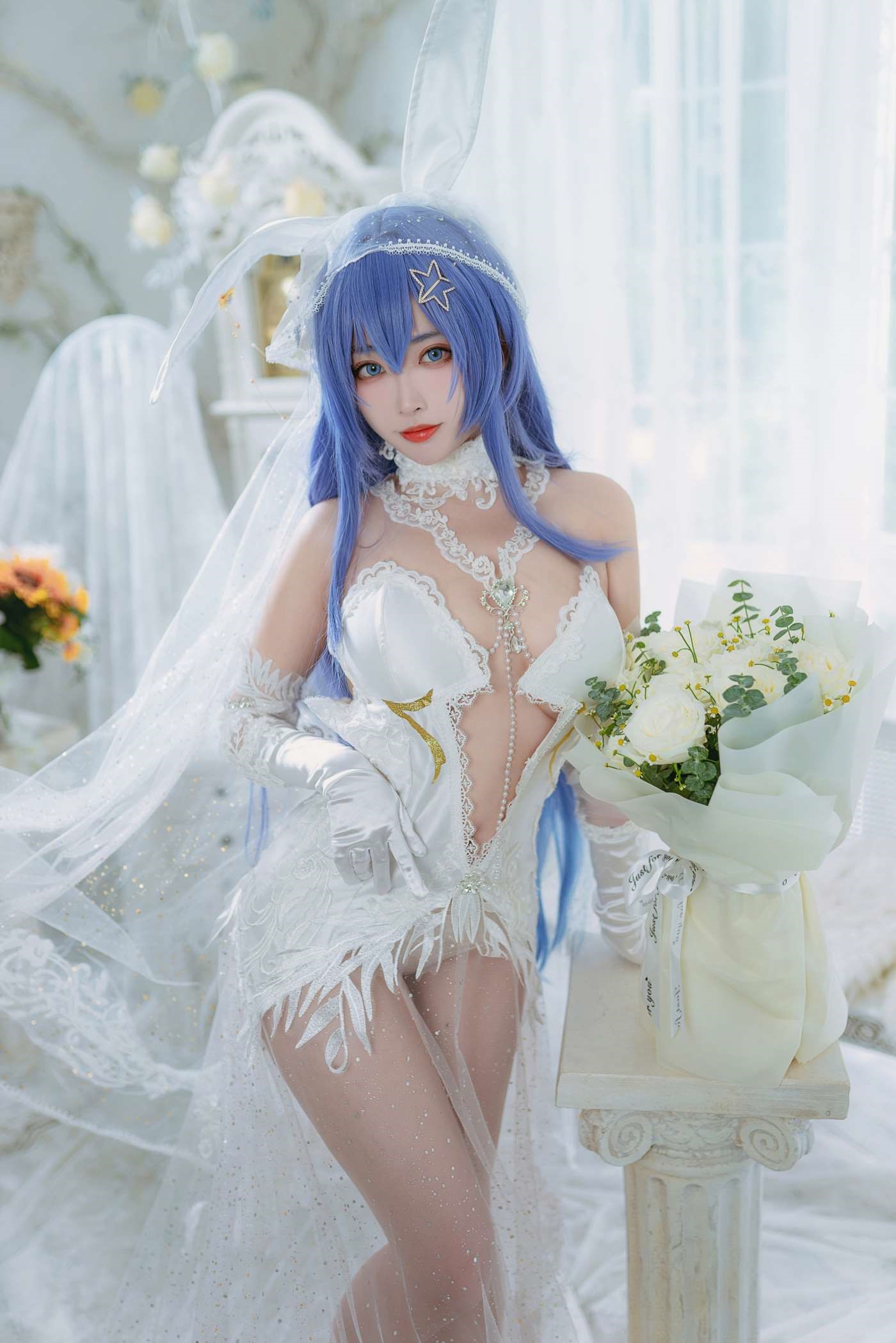 宮本桜 NO.004 花园花嫁 [26P]插图4