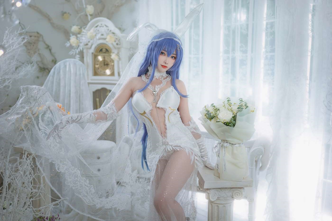 宮本桜 NO.004 花园花嫁 [26P]插图5