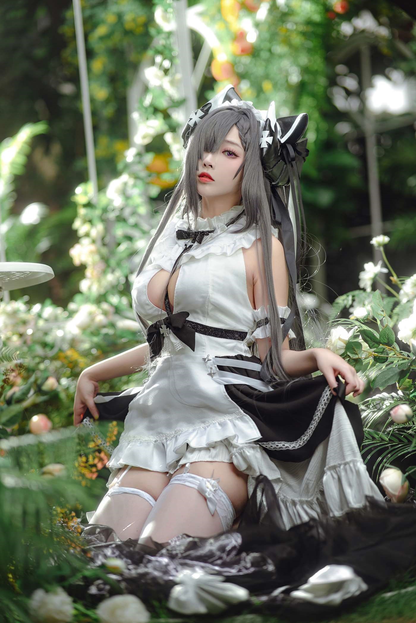 宮本桜 NO.006 奥古斯特女仆装 [19P]插图1