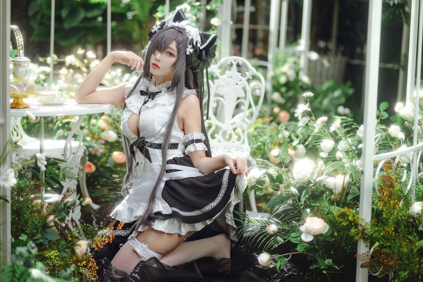宮本桜 NO.006 奥古斯特女仆装 [19P]插图3