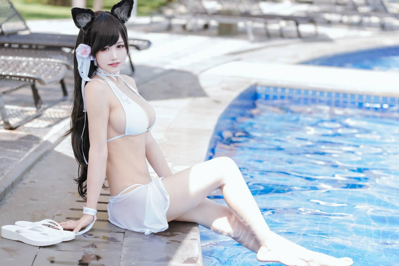 小仓千代w – NO.02 7月舰长爱宕泳装[22P]插图
