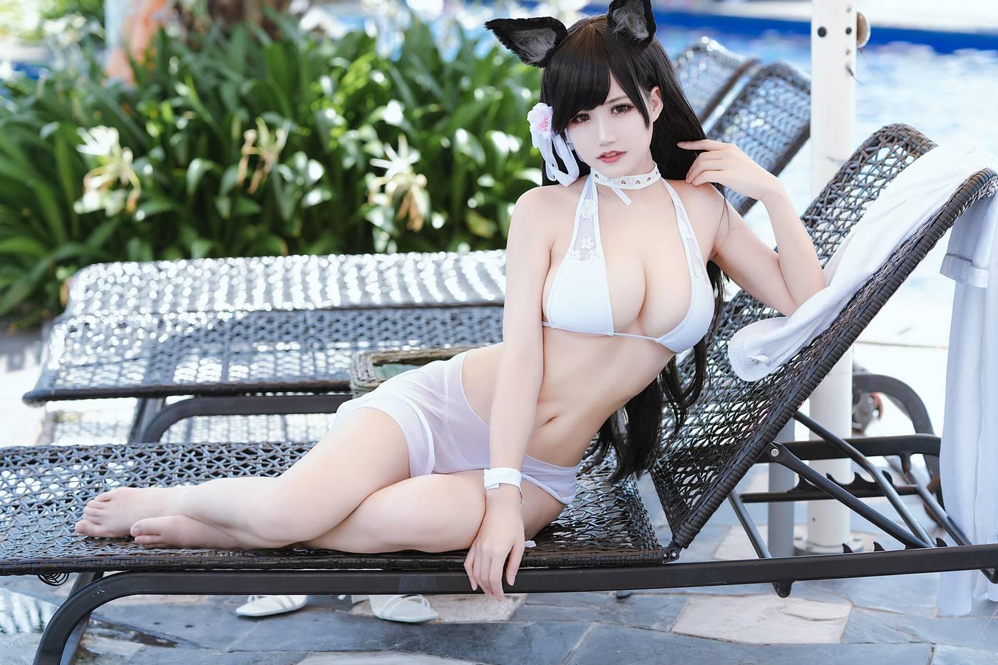 小仓千代w – NO.02 7月舰长爱宕泳装[22P]插图9