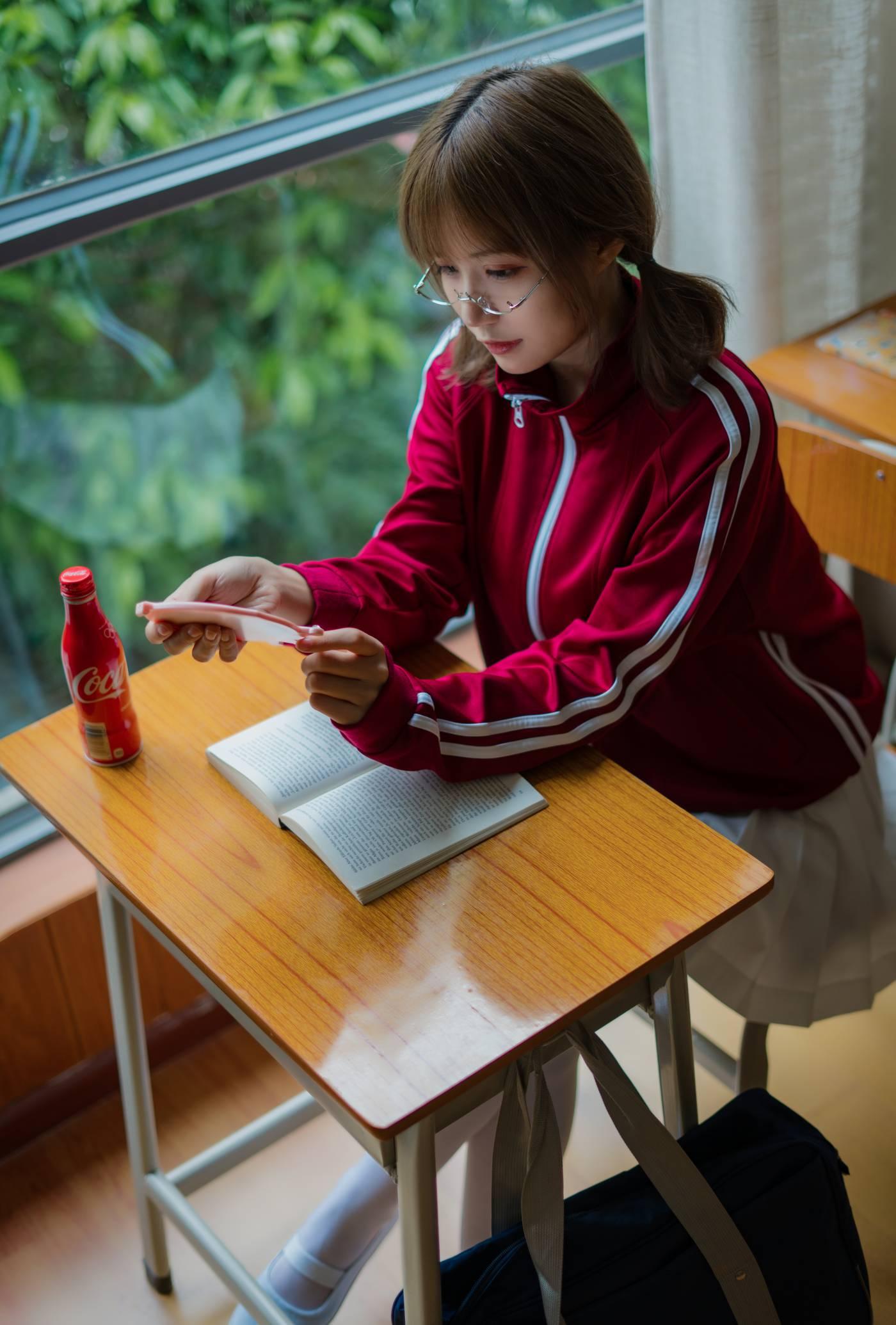 小仓千代w – NO.07 红色体操服[48P]插图5