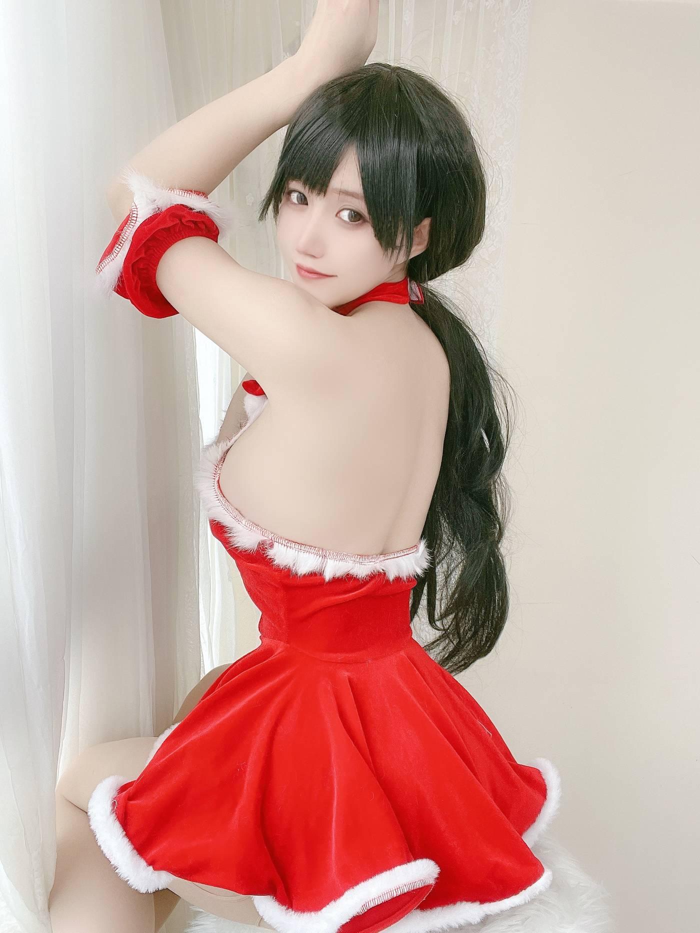 小仓千代w – NO.16 红色礼物裙 [23P]插图