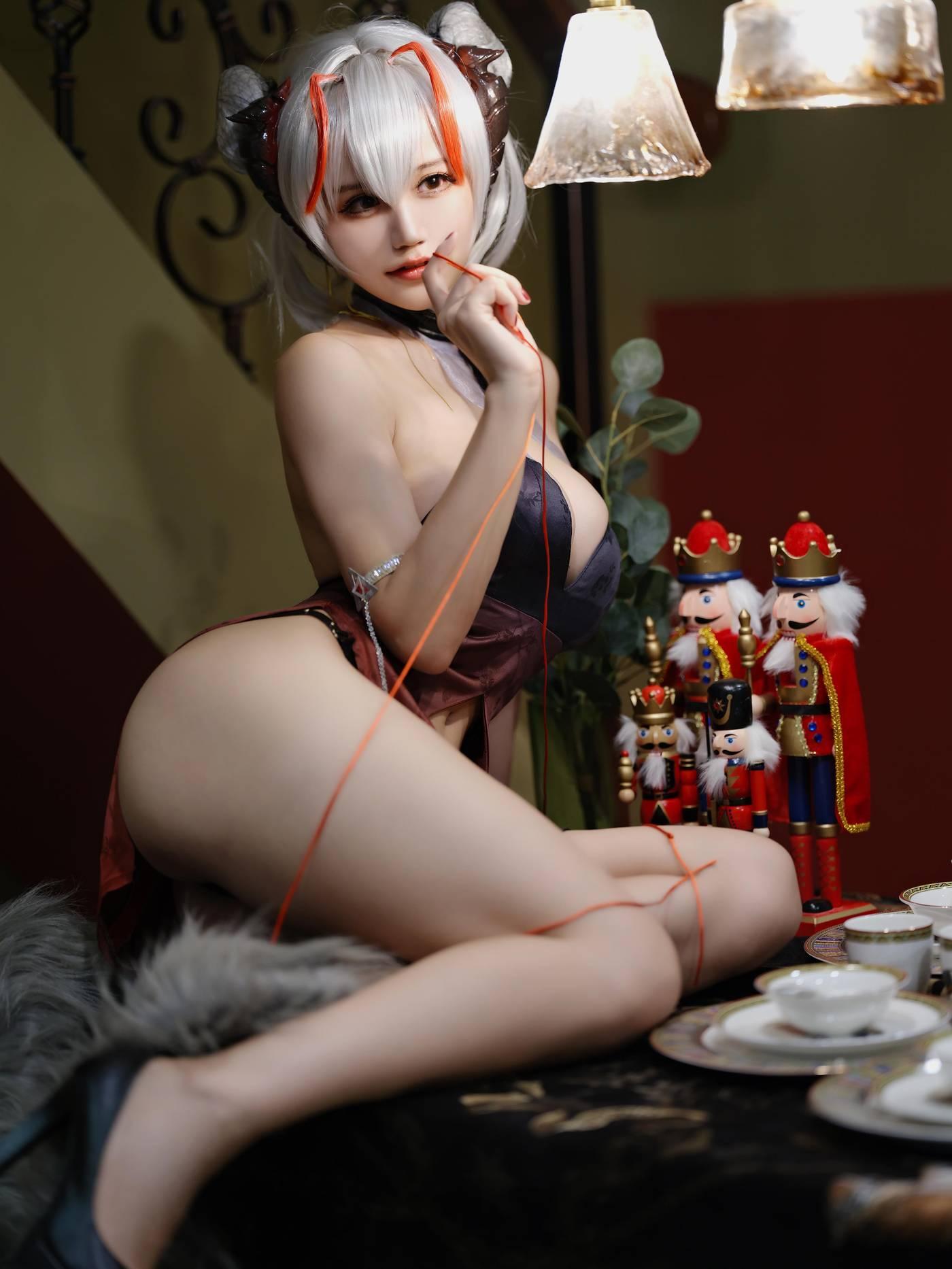 小仓千代w – NO.20 w旗袍 [20P]插图3