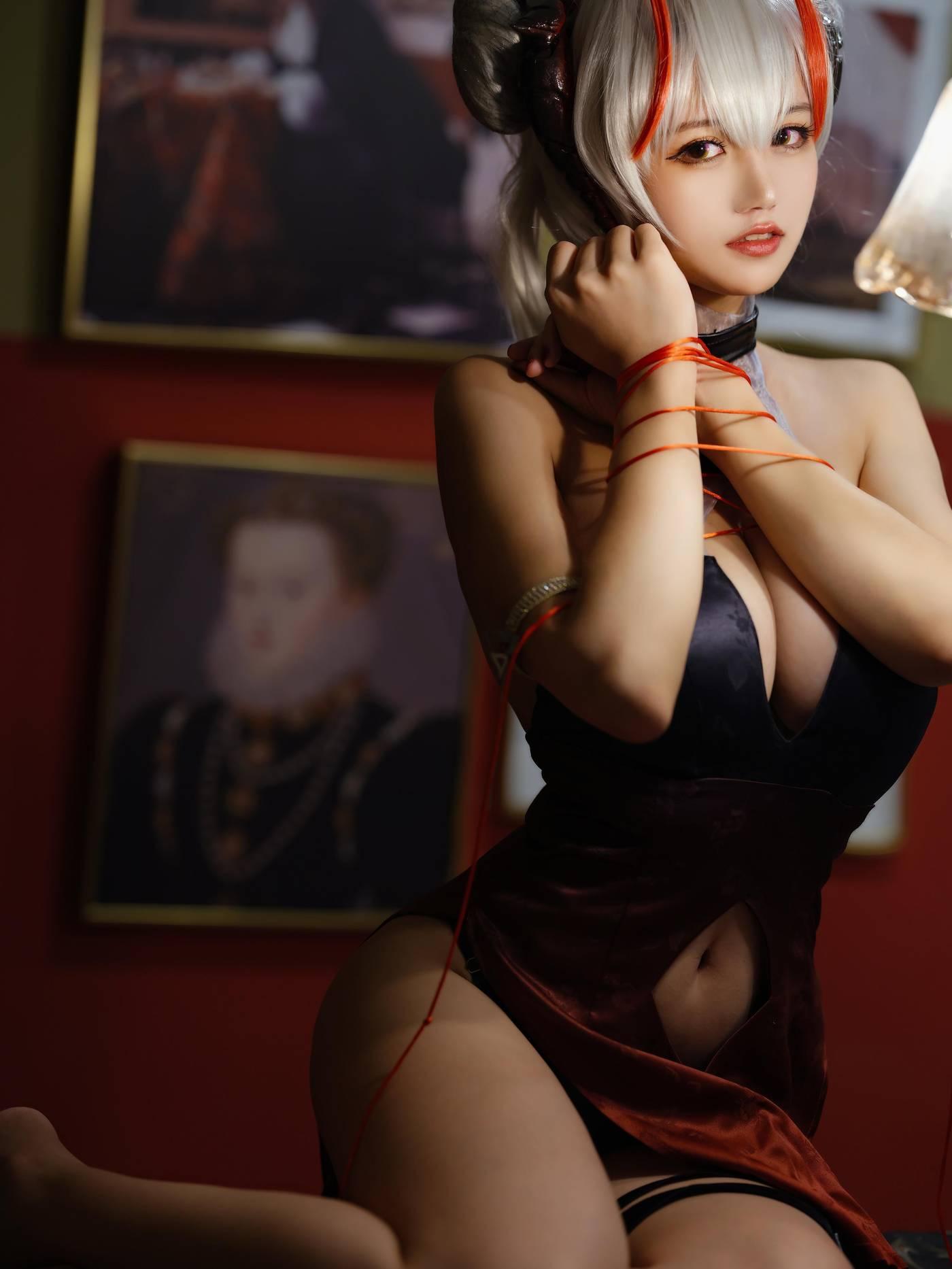 小仓千代w – NO.20 w旗袍 [20P]插图9