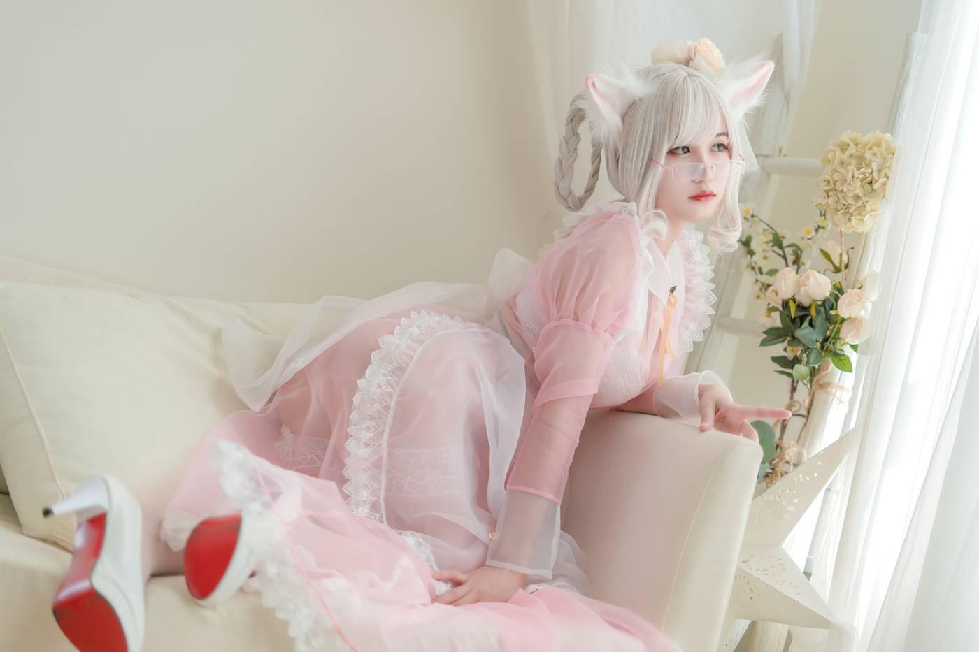 小仓千代w – NO.08 透明女仆粉色[24P]插图5