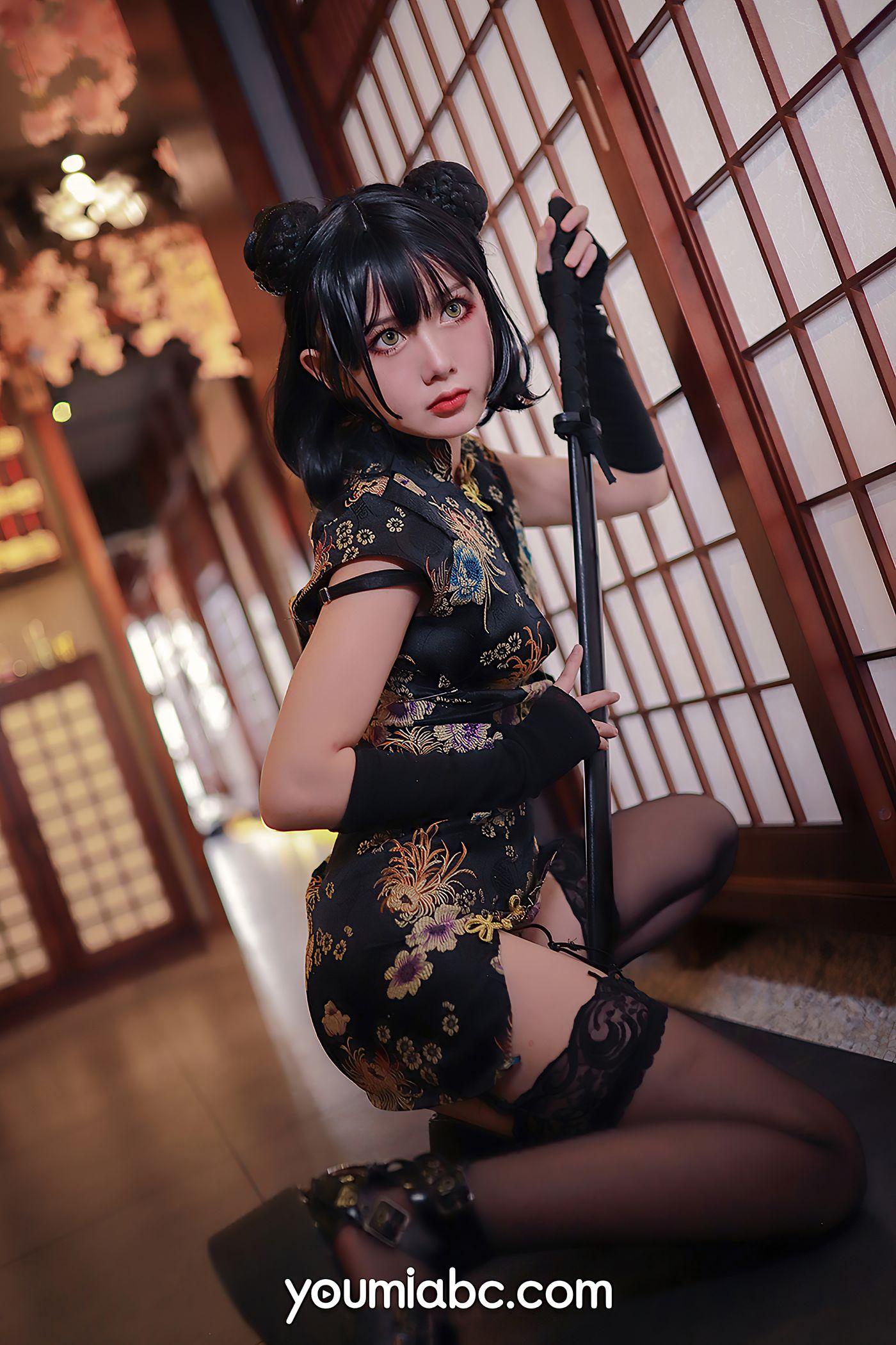 您的蛋蛋 NO.015 [YouMi尤蜜] 2020.12.12 旗袍武士娘[33P]插图6