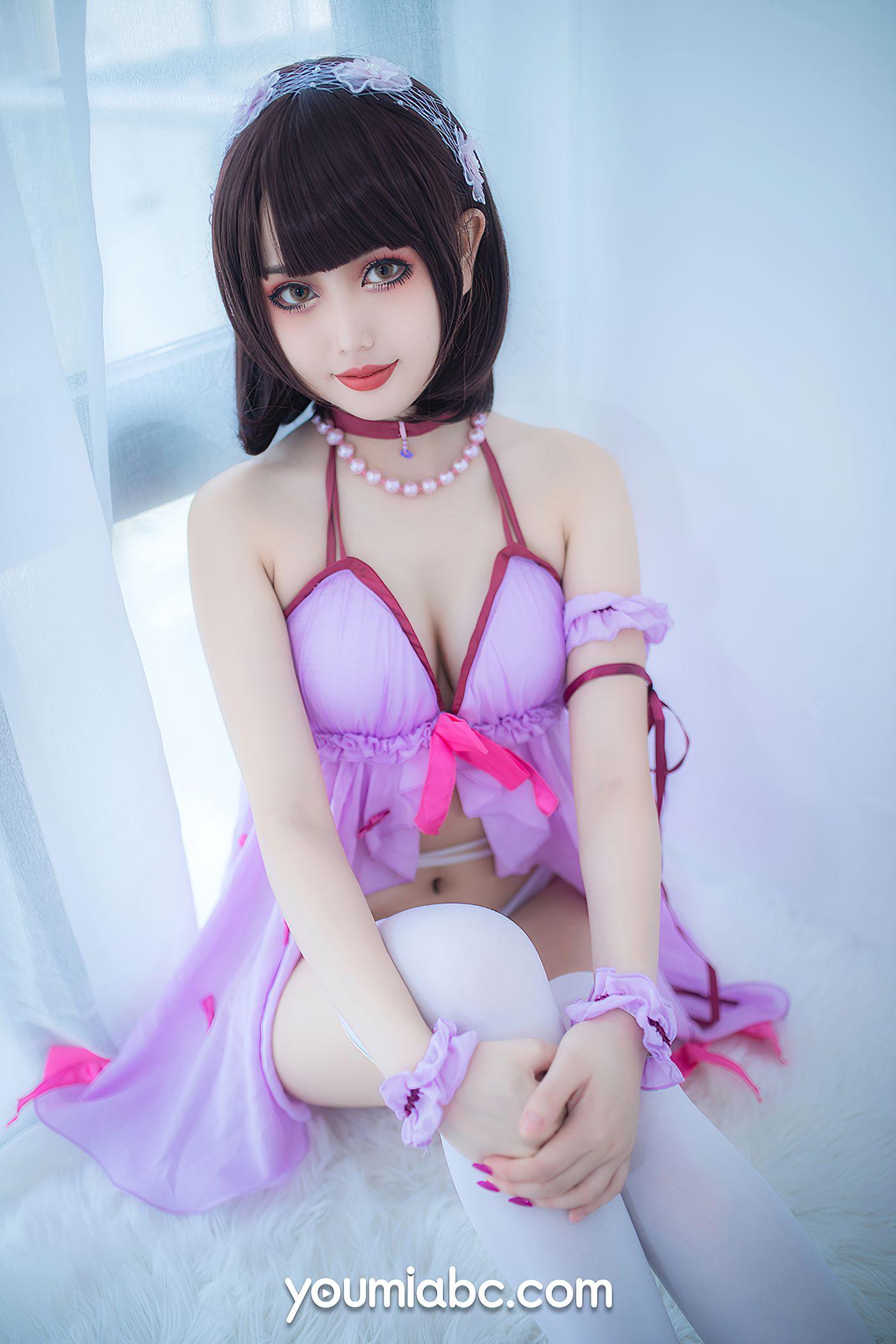 您的蛋蛋 NO.017 [YouMi尤蜜] 2020.12.17 睡衣派对加藤惠 [22P]插图5