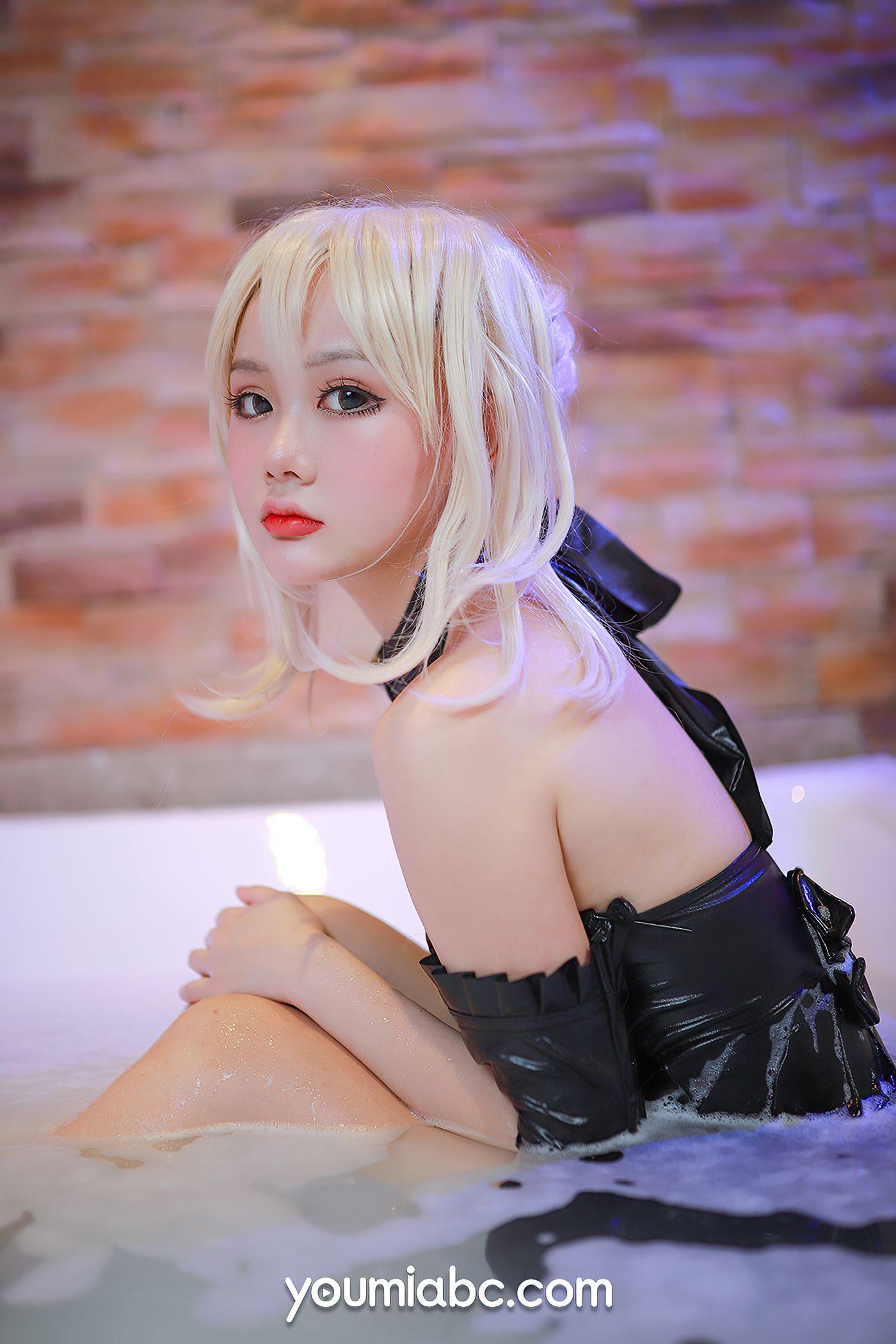 您的蛋蛋 NO.027 [YOUMI尤蜜] 2021.09.02 湿身黑呆 您的蛋蛋 [40P]插图6