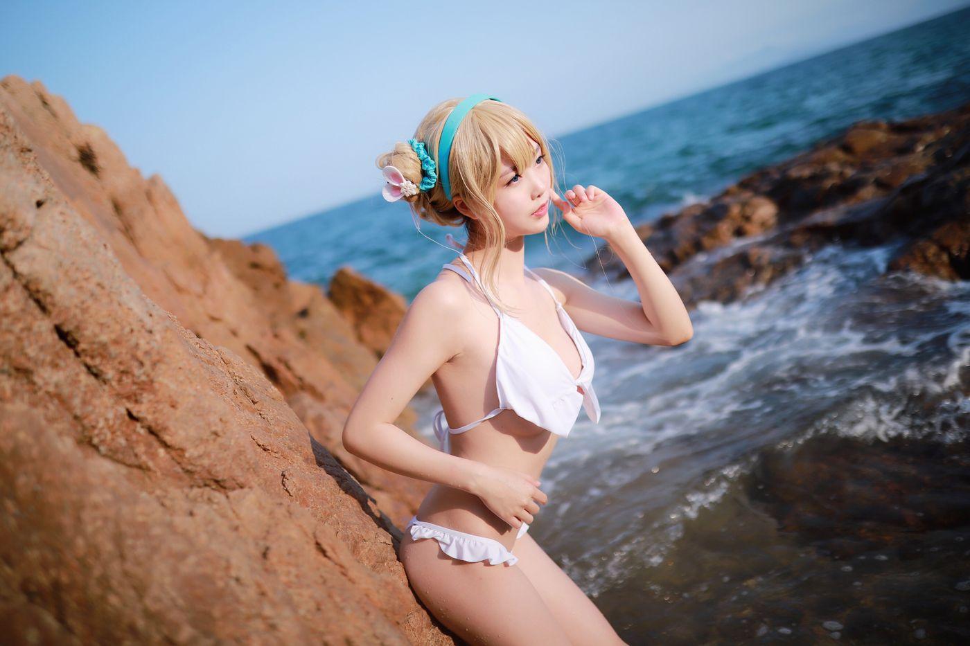 抖娘-利世 NO.045 海边索米[30P]插图1
