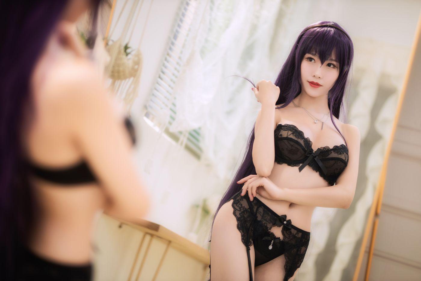 抖娘-利世 NO.040 霞之丘诗羽 内衣[33P]插图7