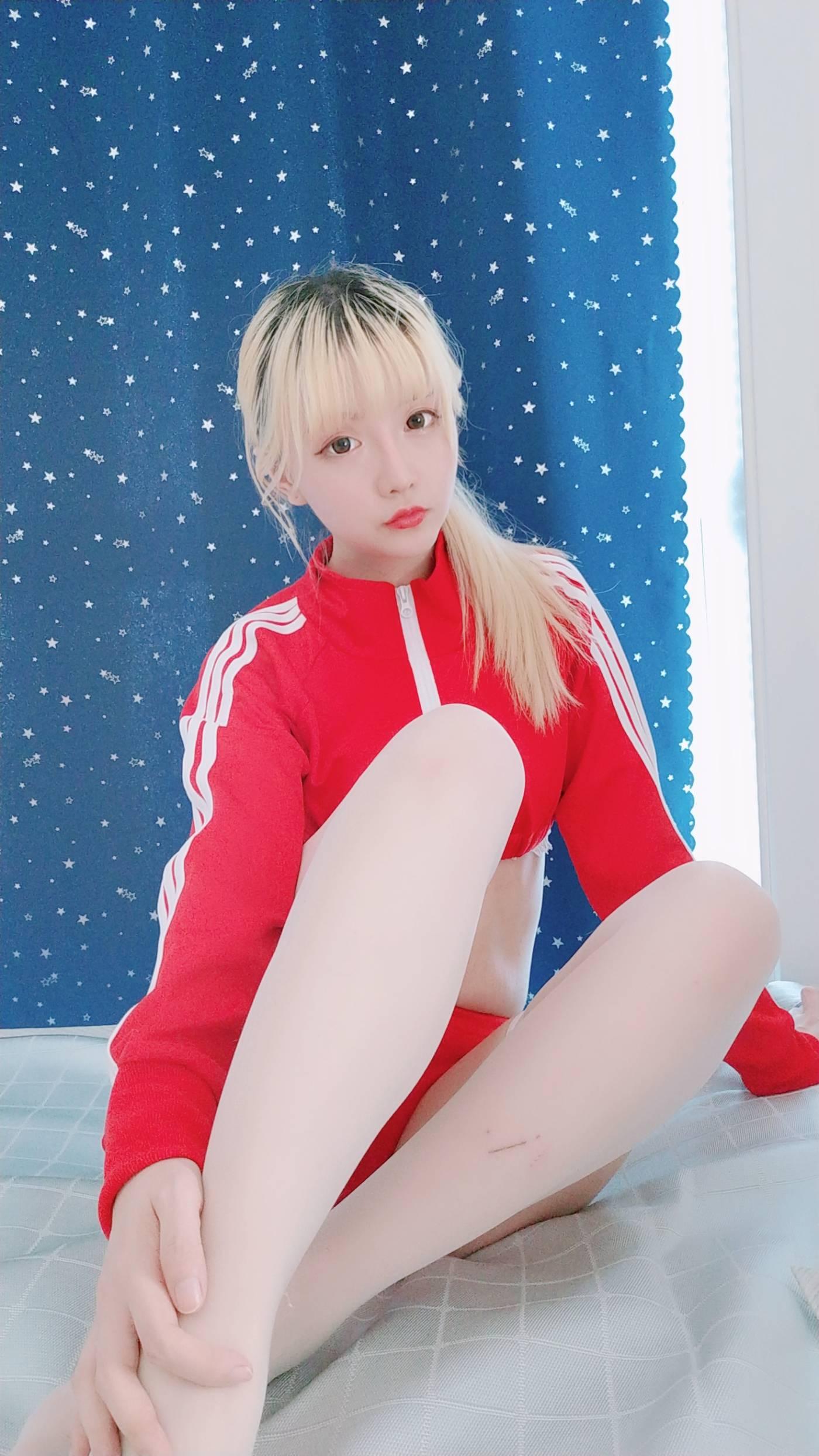 星之迟迟 – 定制02 6-21 红色体操服 [60P]插图6