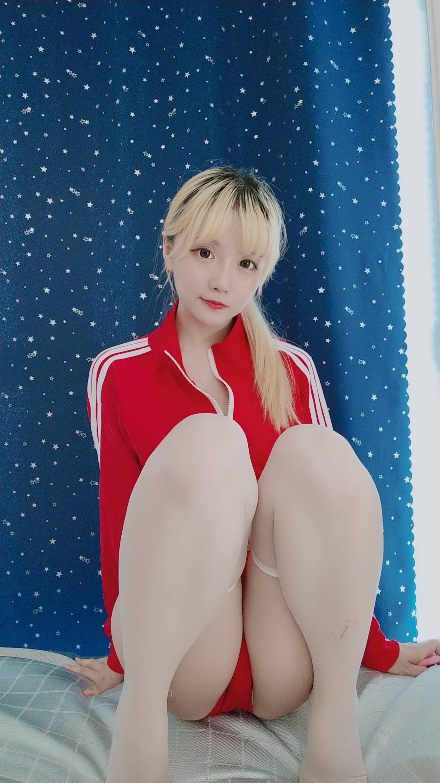 星之迟迟 – 定制02 6-21 红色体操服 [60P]插图9