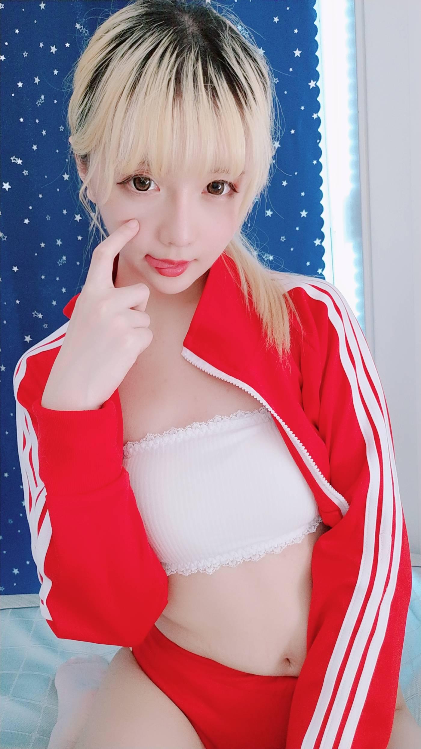 星之迟迟 – 定制02 6-21 红色体操服 [60P]插图8