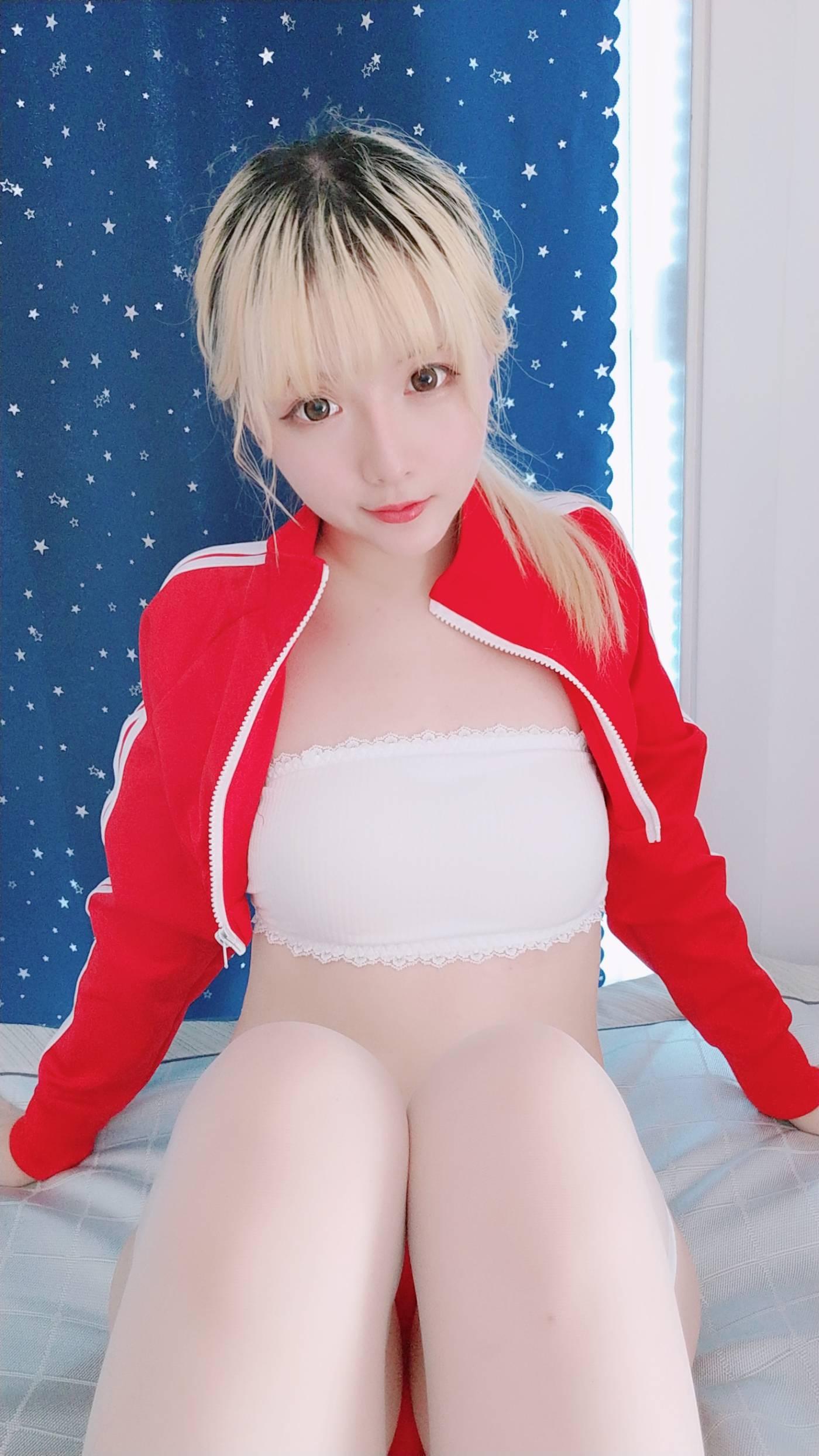 星之迟迟 – 定制02 6-21 红色体操服 [60P]插图