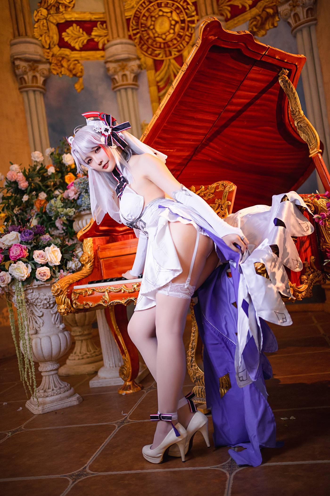 星之迟迟 – NO.52 秘密花园-欧根婚纱 [20P]插图5