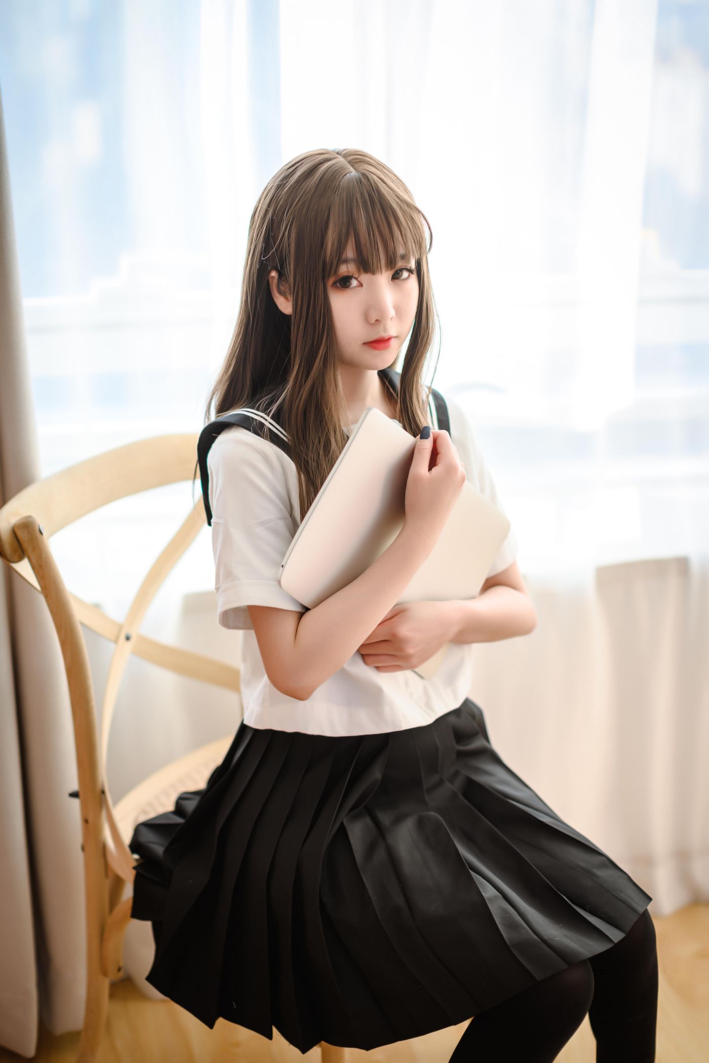 是青水 NO.007 JK制服 [30P]插图1