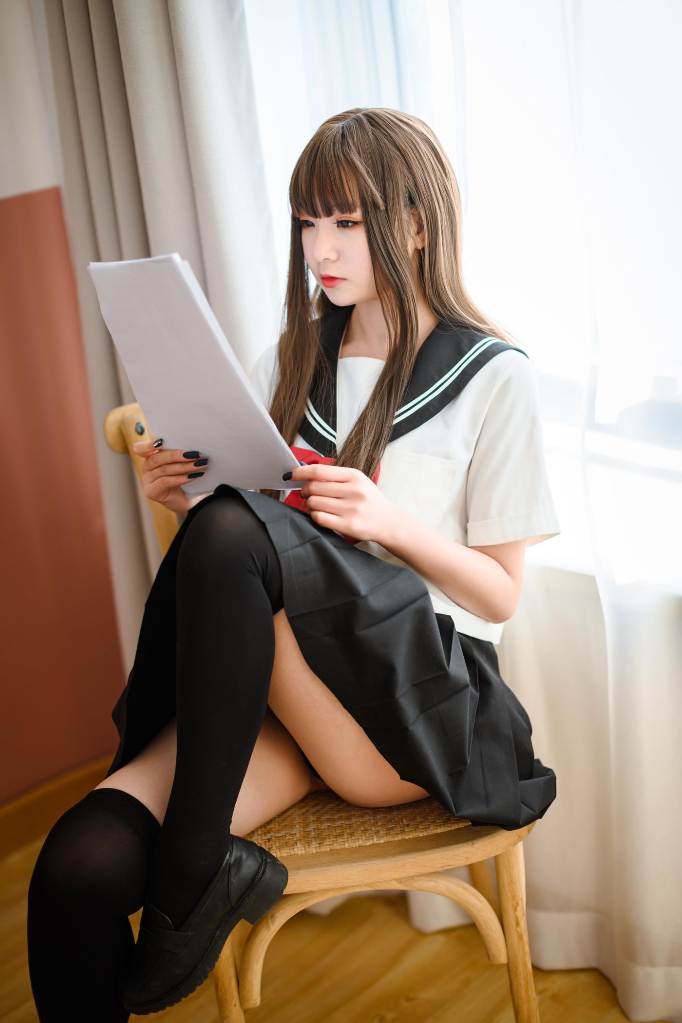 是青水 NO.007 JK制服 [30P]插图2