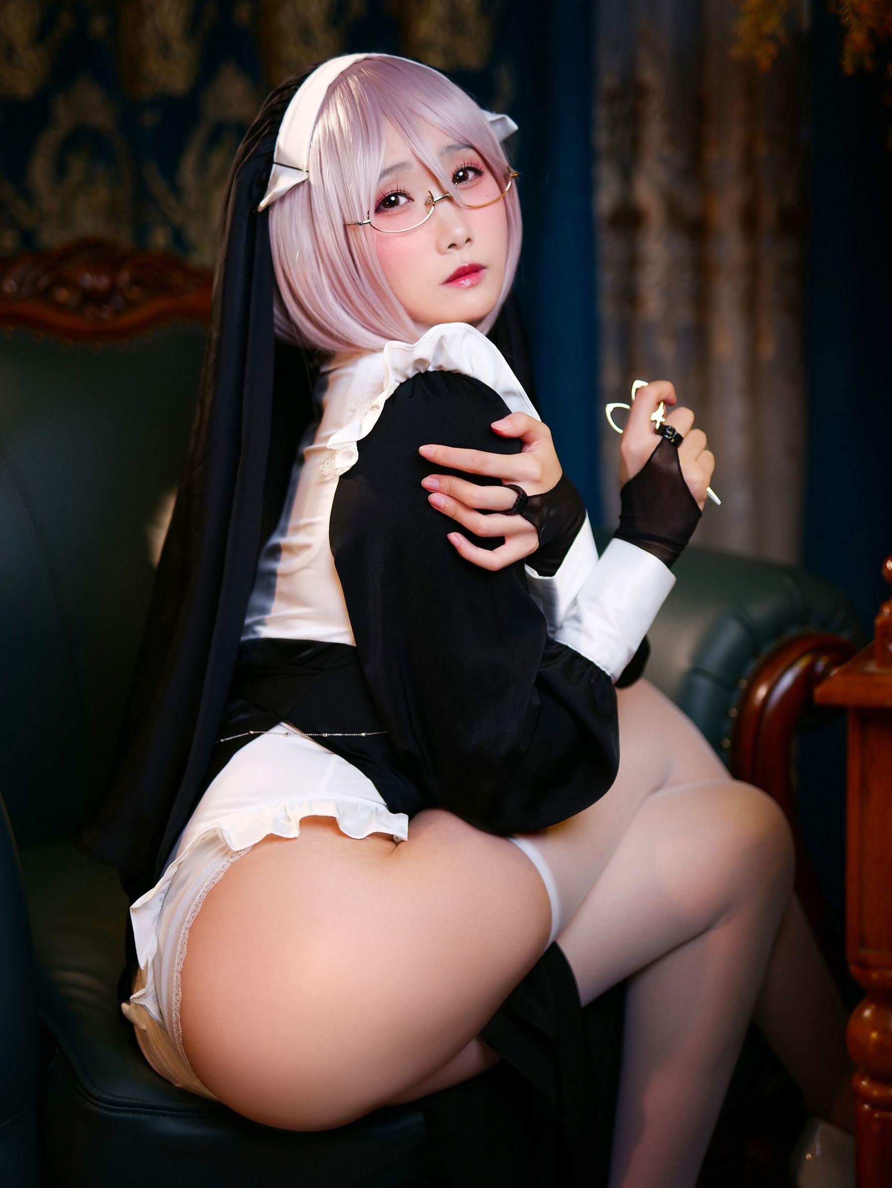 曉美媽 NO.030 痴-修女 [60P]插图2
