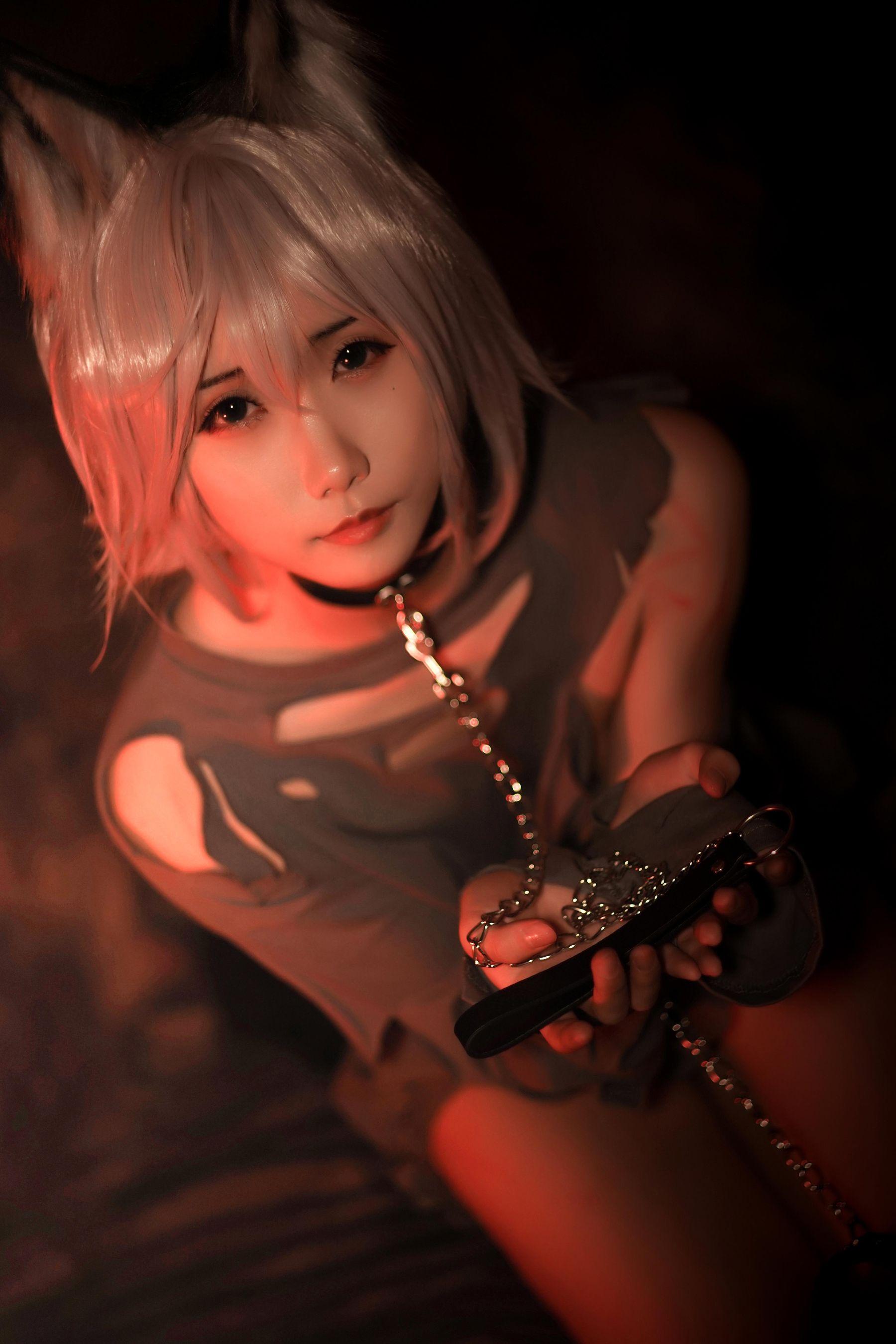 曉美媽 NO.027 奴隶狼少女[42P]插图5