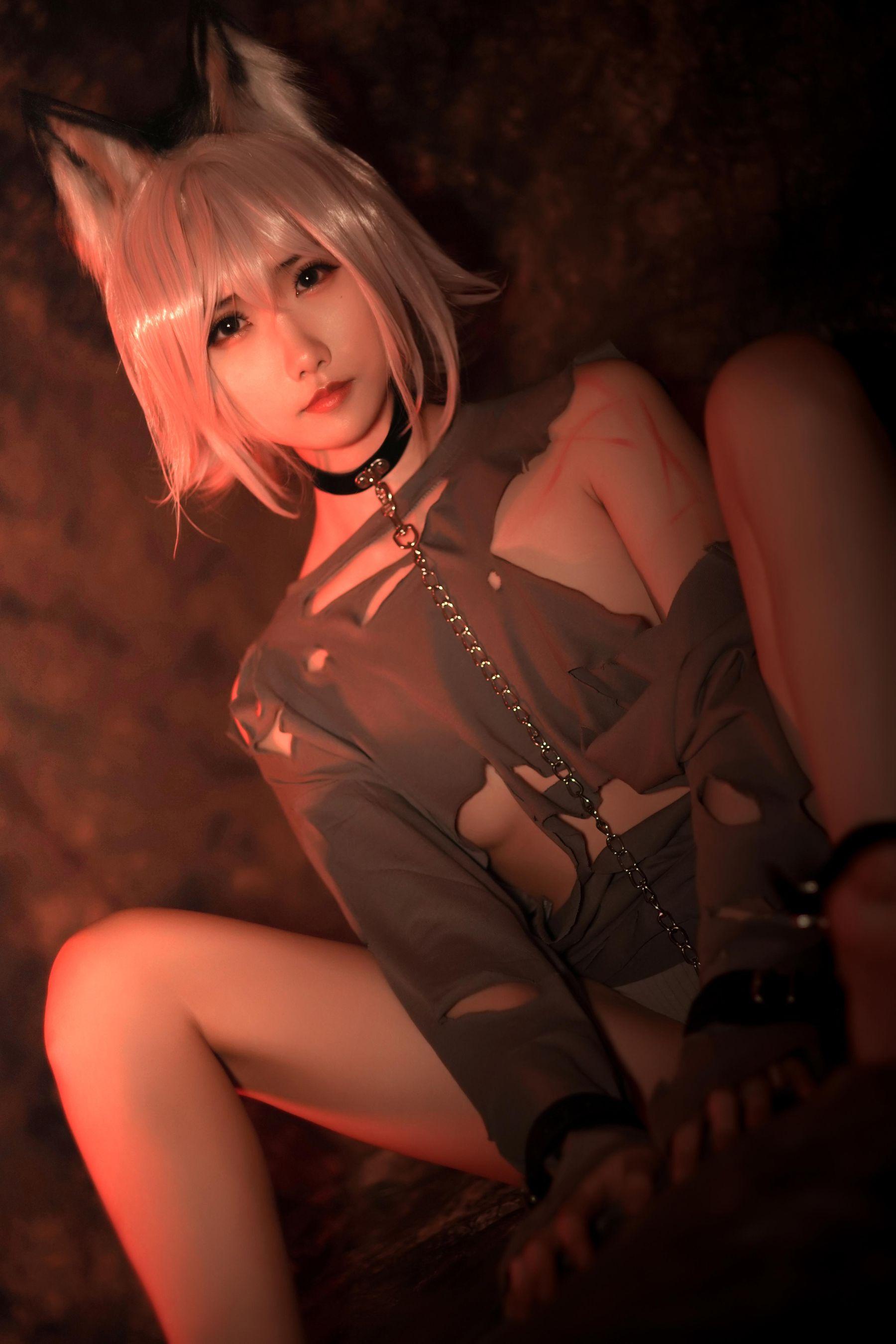 曉美媽 NO.027 奴隶狼少女[42P]插图7