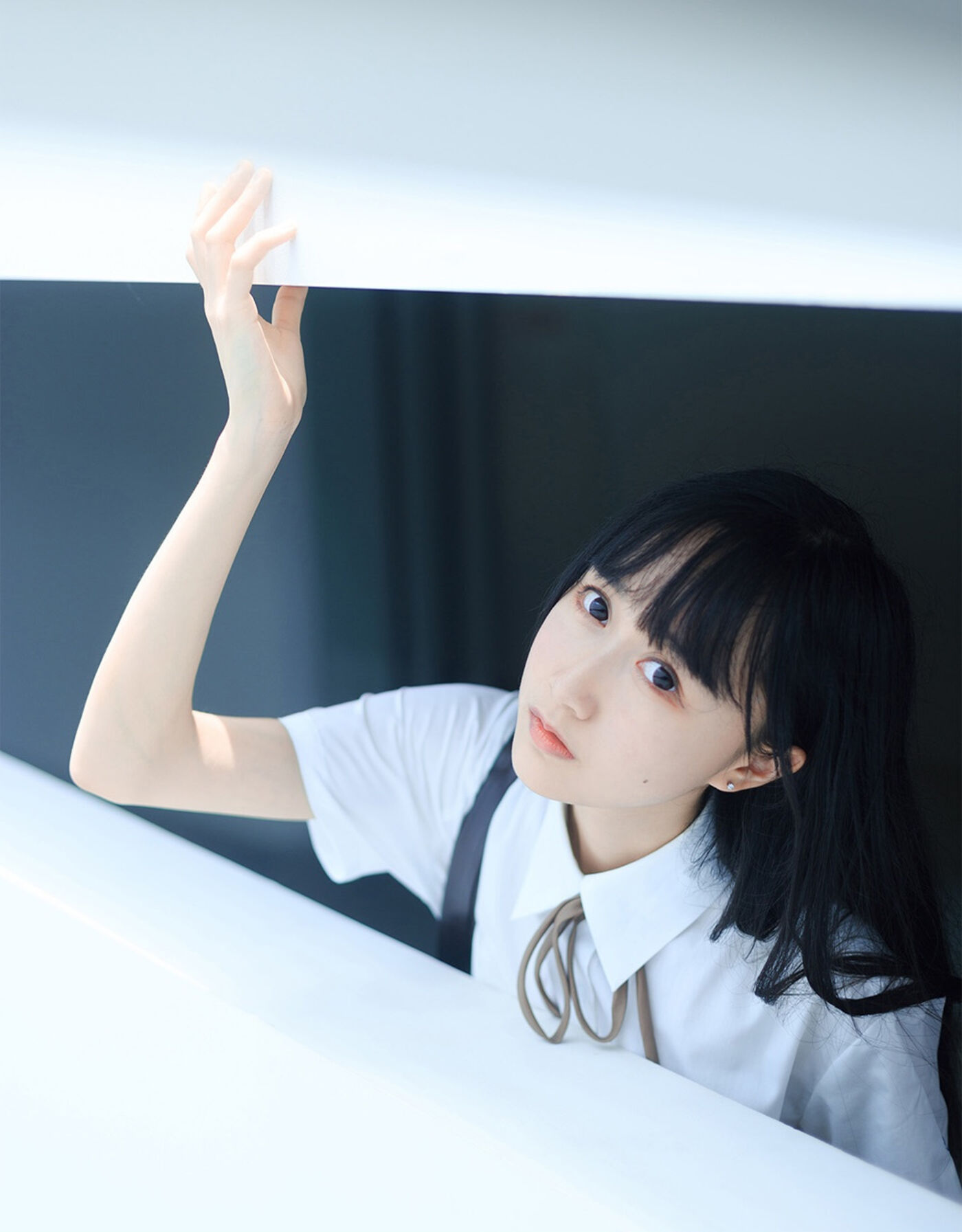 木绵绵OwO  白裙jk [35P]插图5