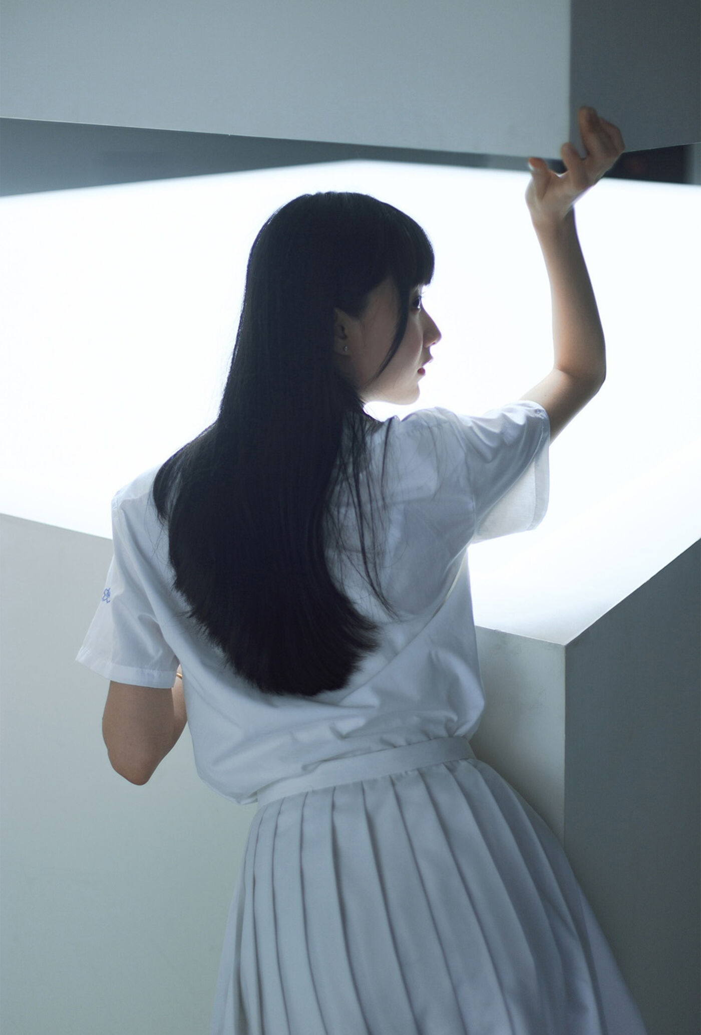 木绵绵OwO  白裙jk [35P]插图3