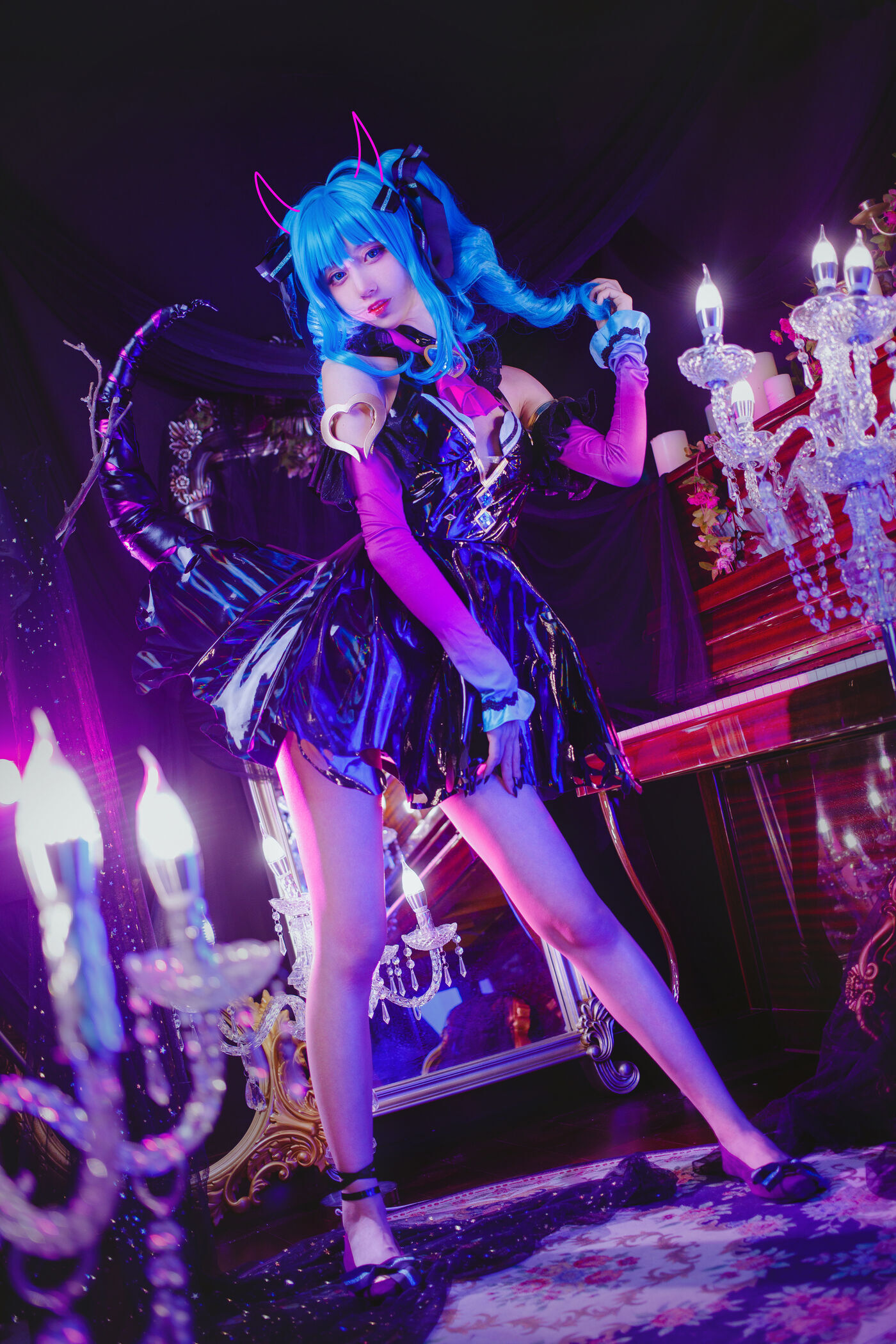 木绵绵OwO  miku小恶魔 [19P]插图1