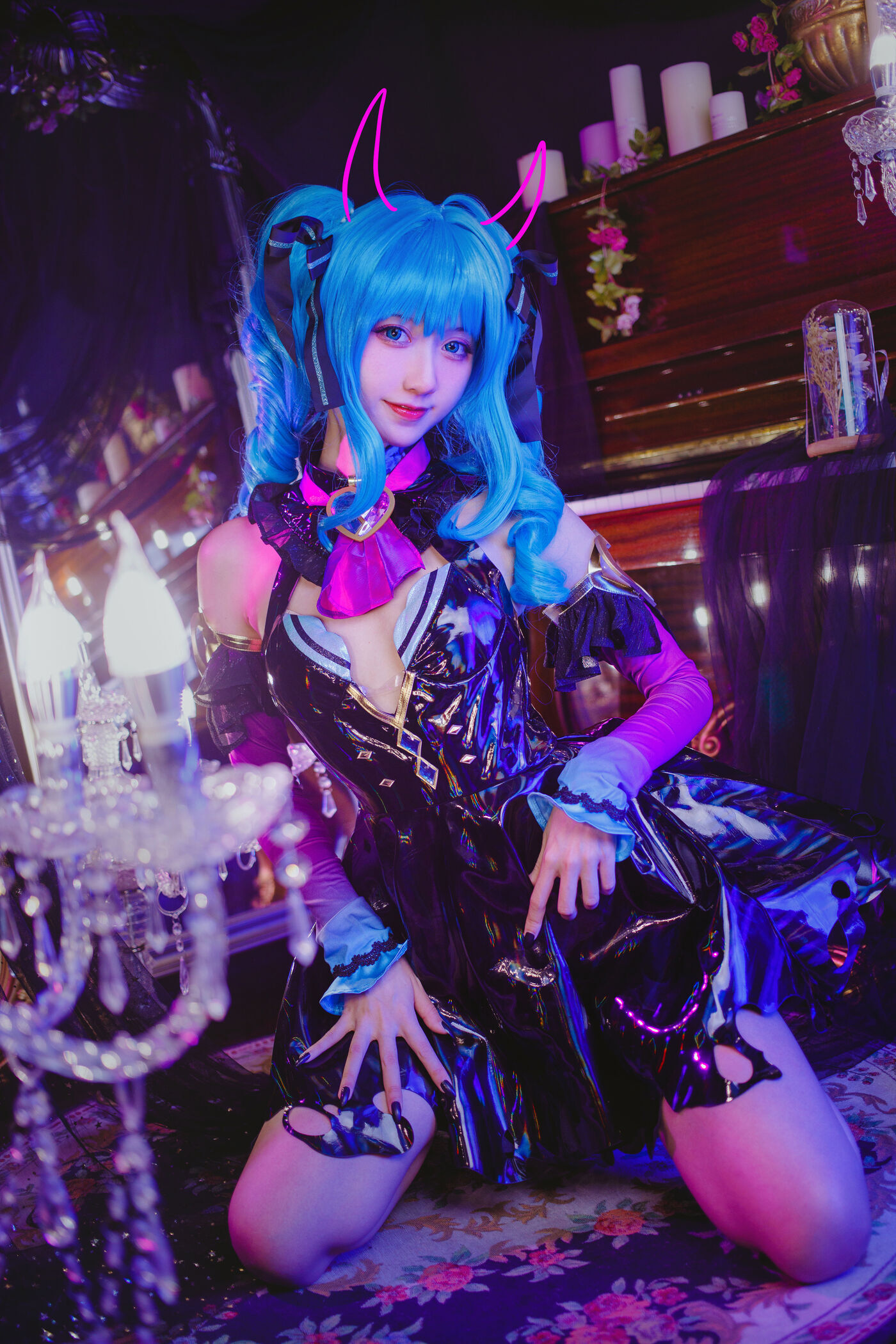 木绵绵OwO  miku小恶魔 [19P]插图2