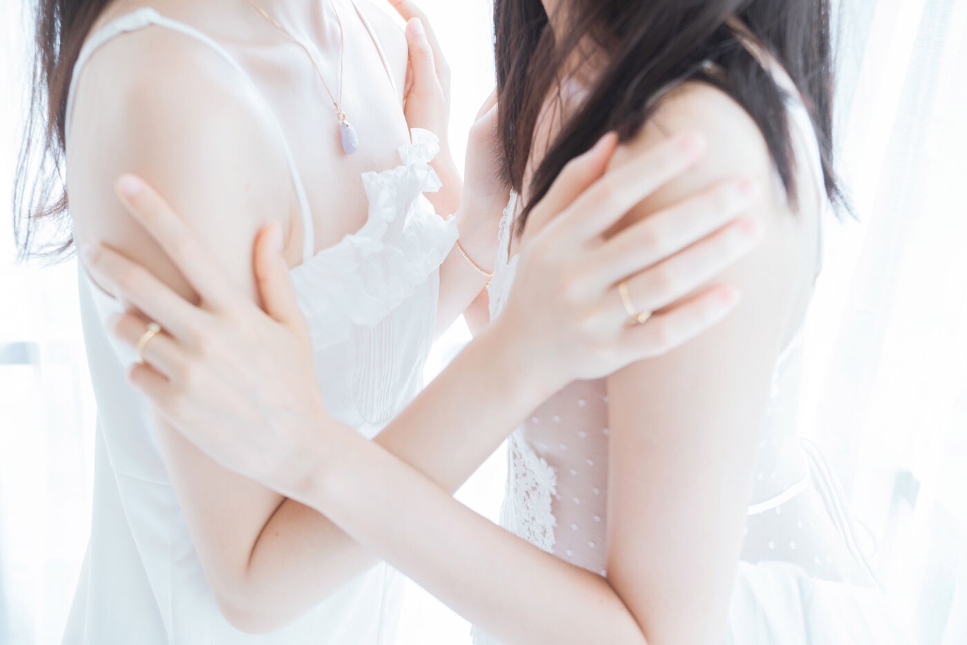 木绵绵OwO  ×桜桃喵 朝(白裙×白裙) [58P]插图6
