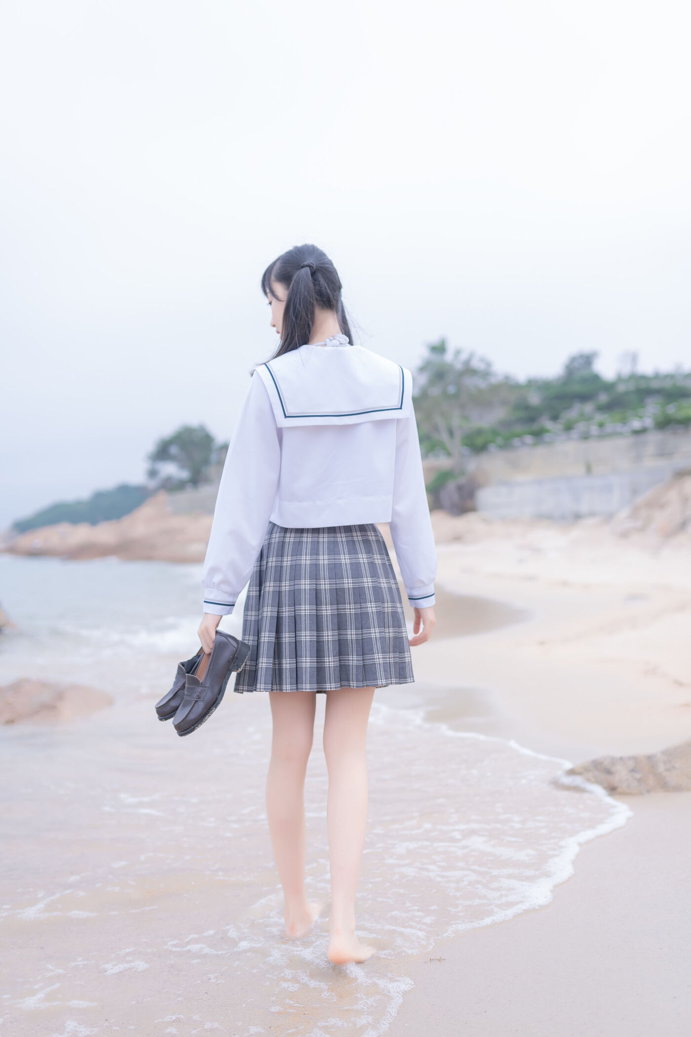 木绵绵OwO  海边JK [40P]插图2