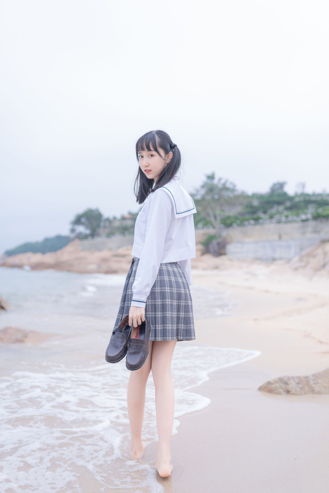 木绵绵OwO  海边JK [40P]插图