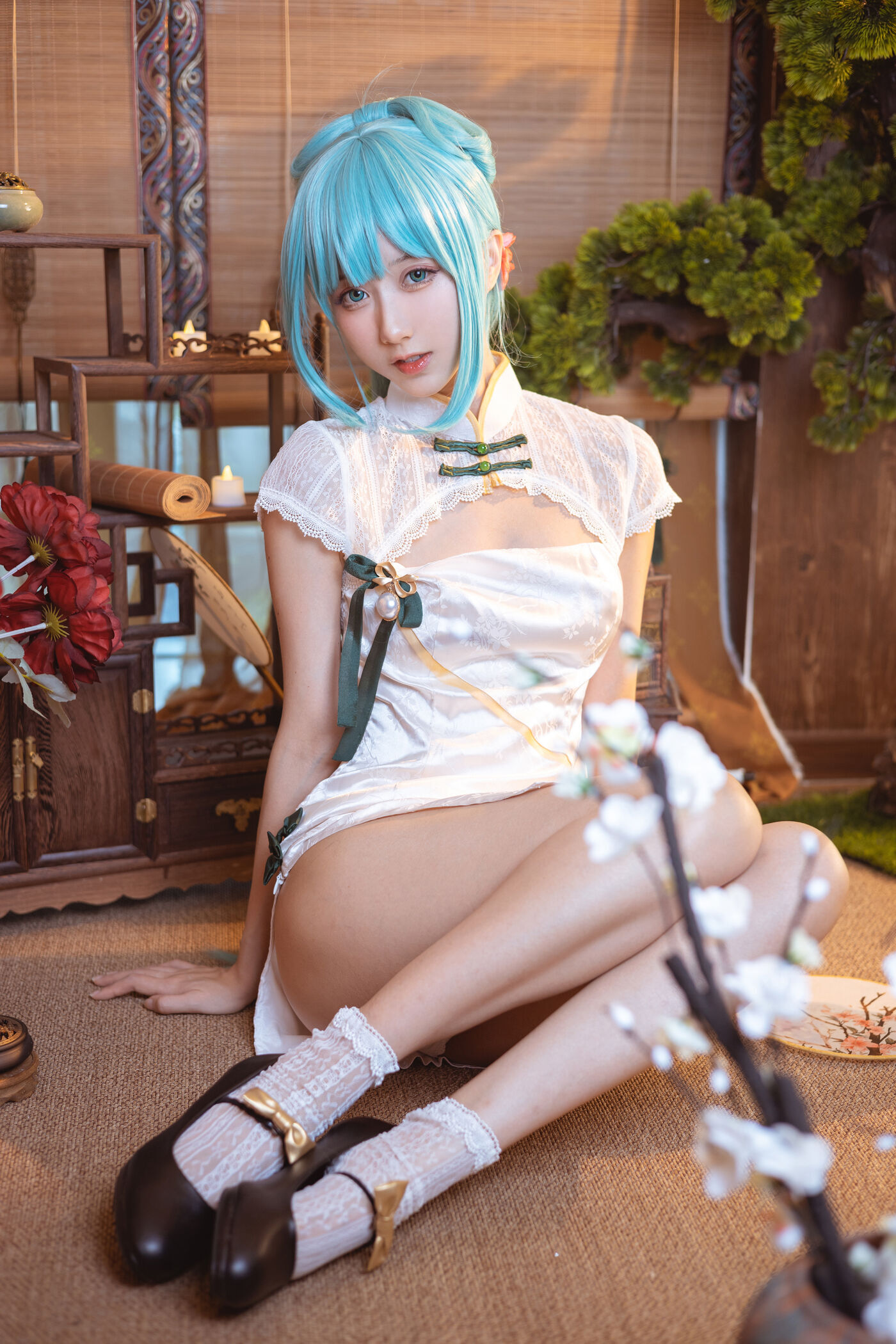 木绵绵OwO  初音韶华COS [20P]插图5