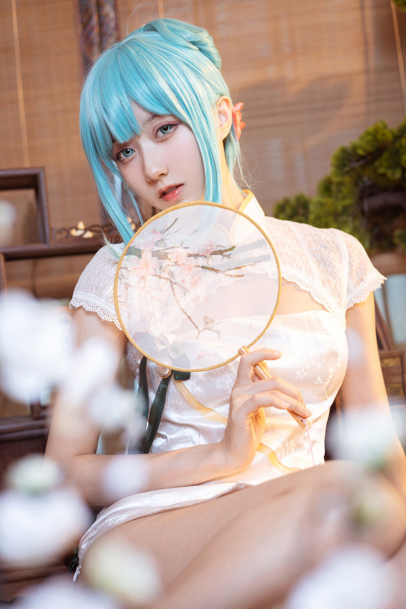 木绵绵OwO  初音韶华COS [20P]插图6