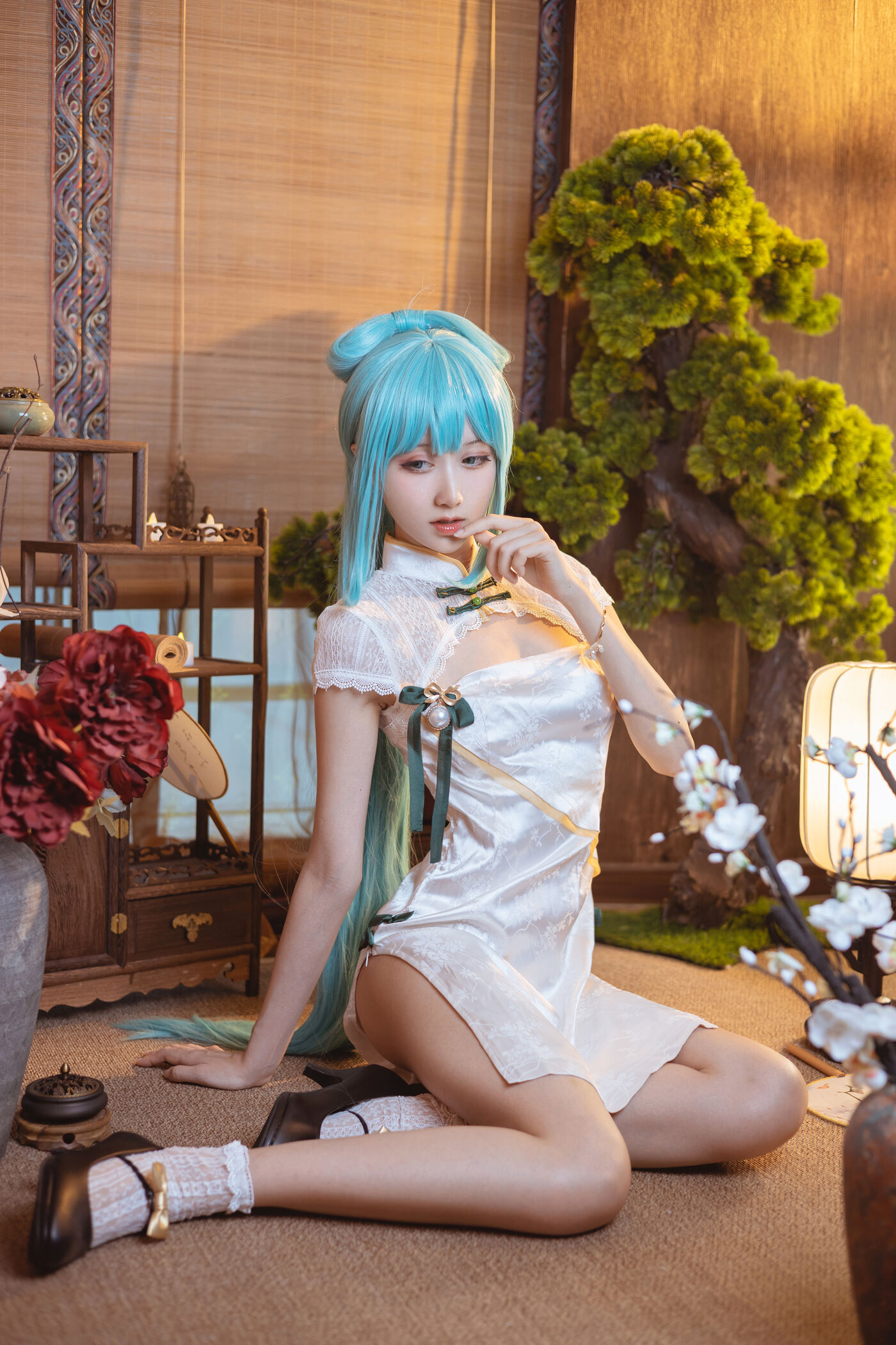 木绵绵OwO  初音韶华COS [20P]插图1