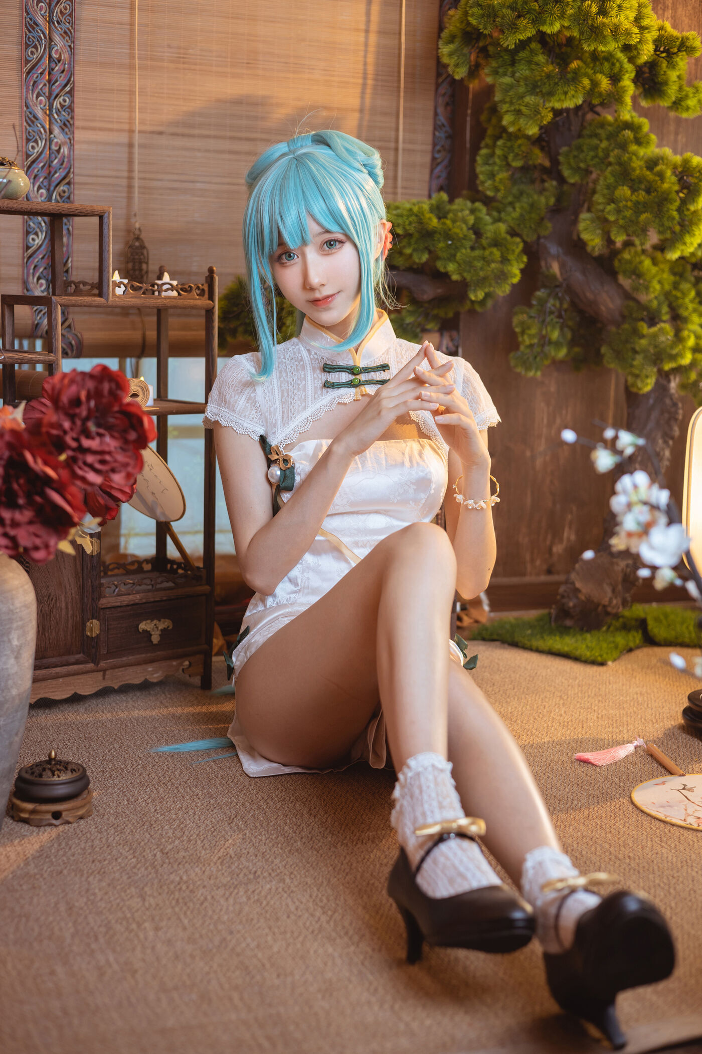 木绵绵OwO  初音韶华COS [20P]插图7