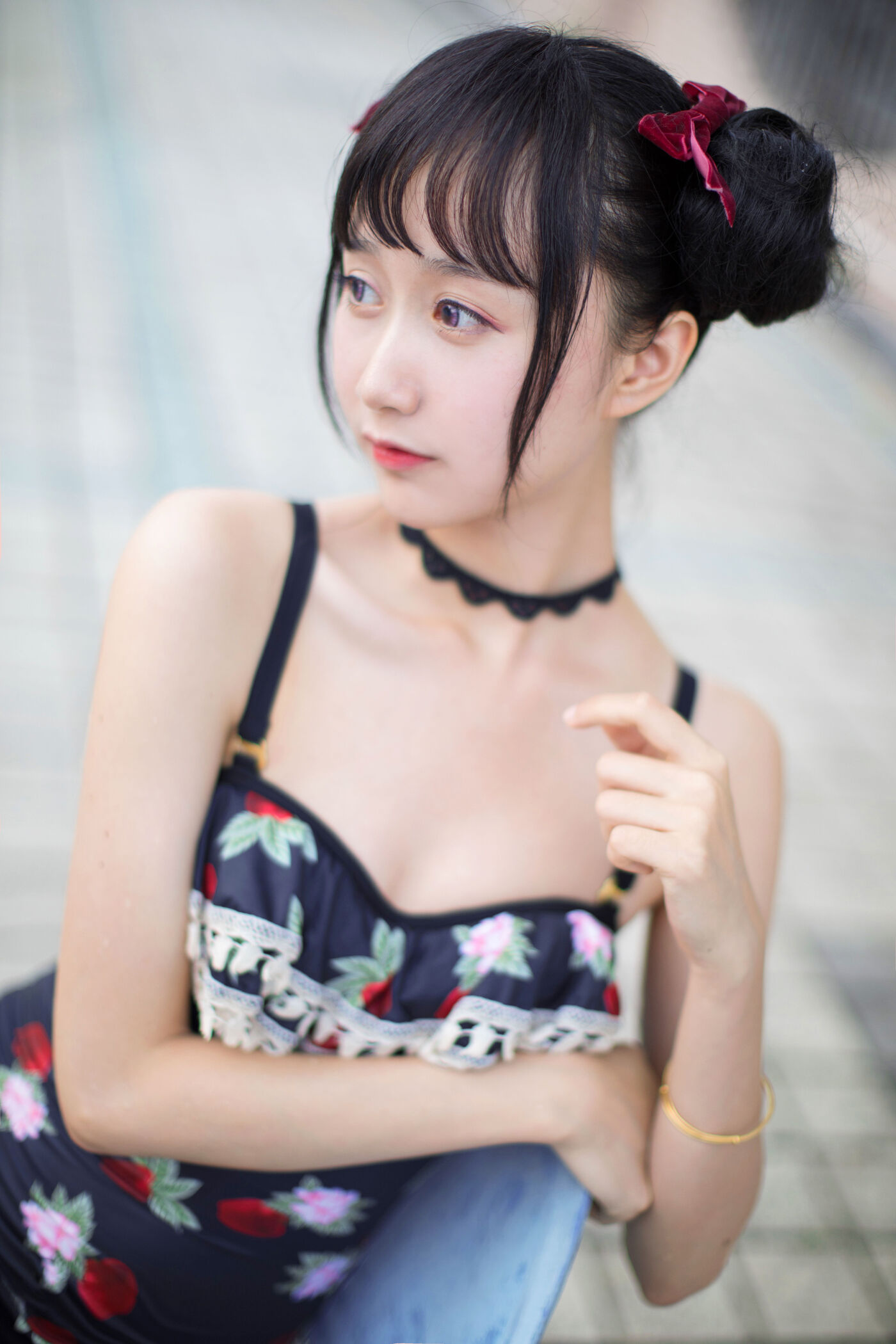 木绵绵OwO  草莓泳衣 [40P]插图3