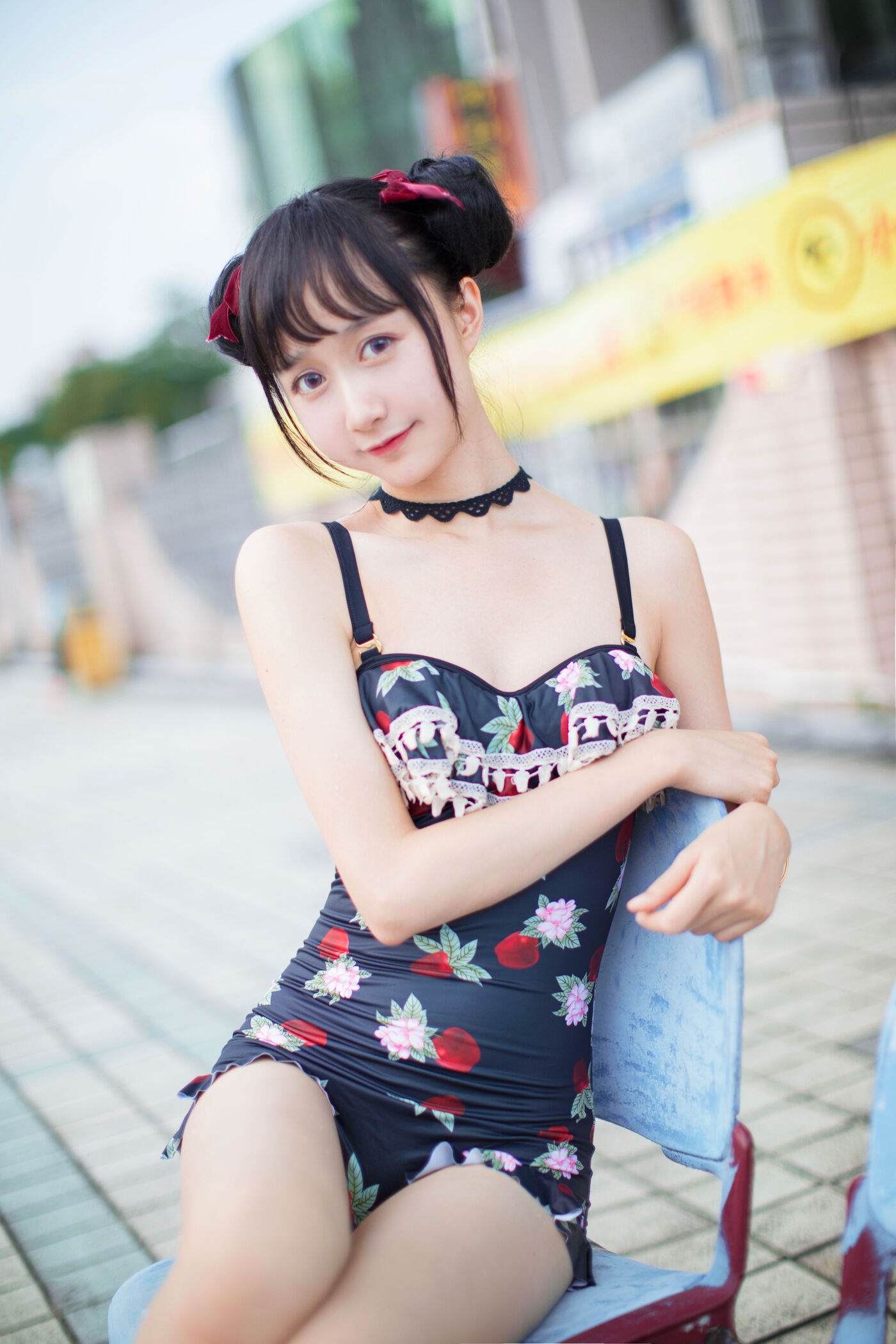 木绵绵OwO  草莓泳衣 [40P]插图9