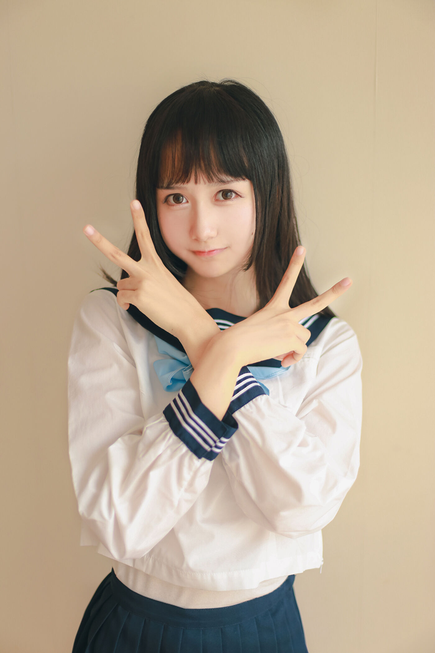木绵绵OwO  水手服cos大图 [27P]插图8