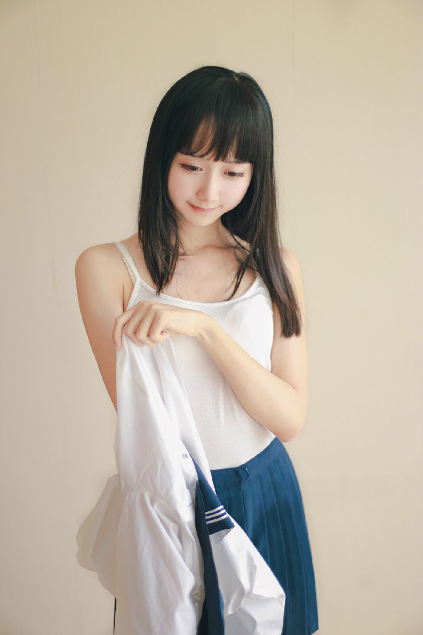 木绵绵OwO  水手服cos大图 [27P]插图2