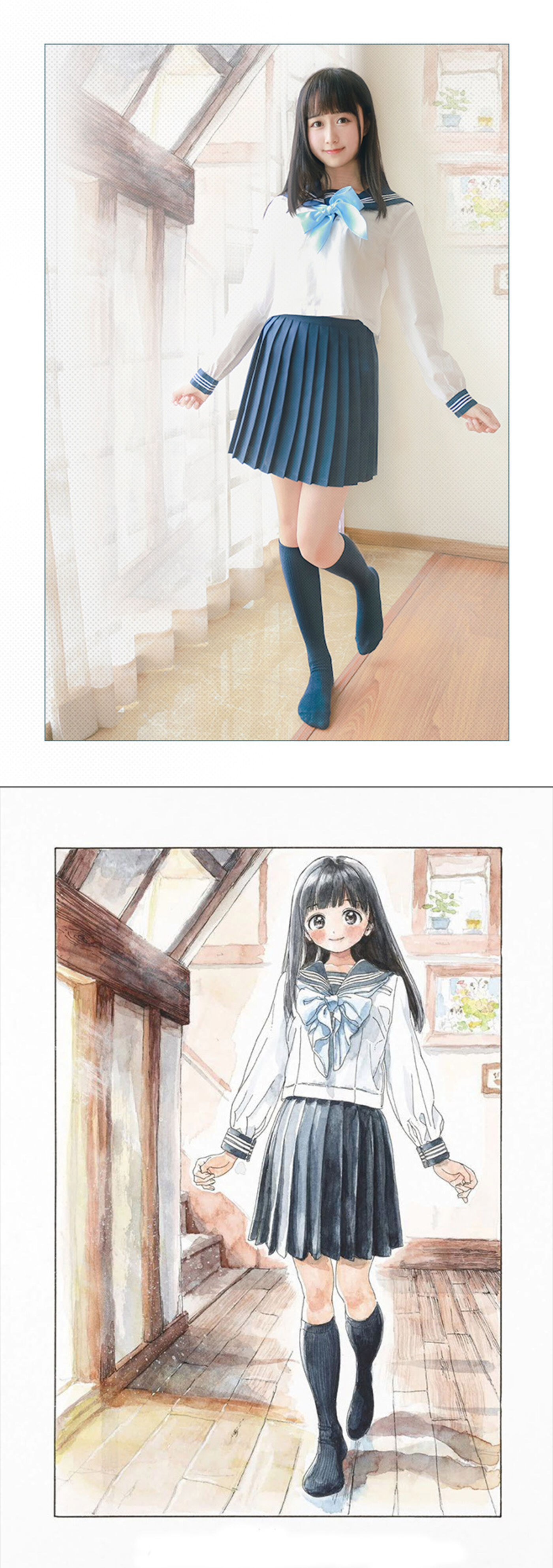 木绵绵OwO  水手服cos大图 [27P]插图2