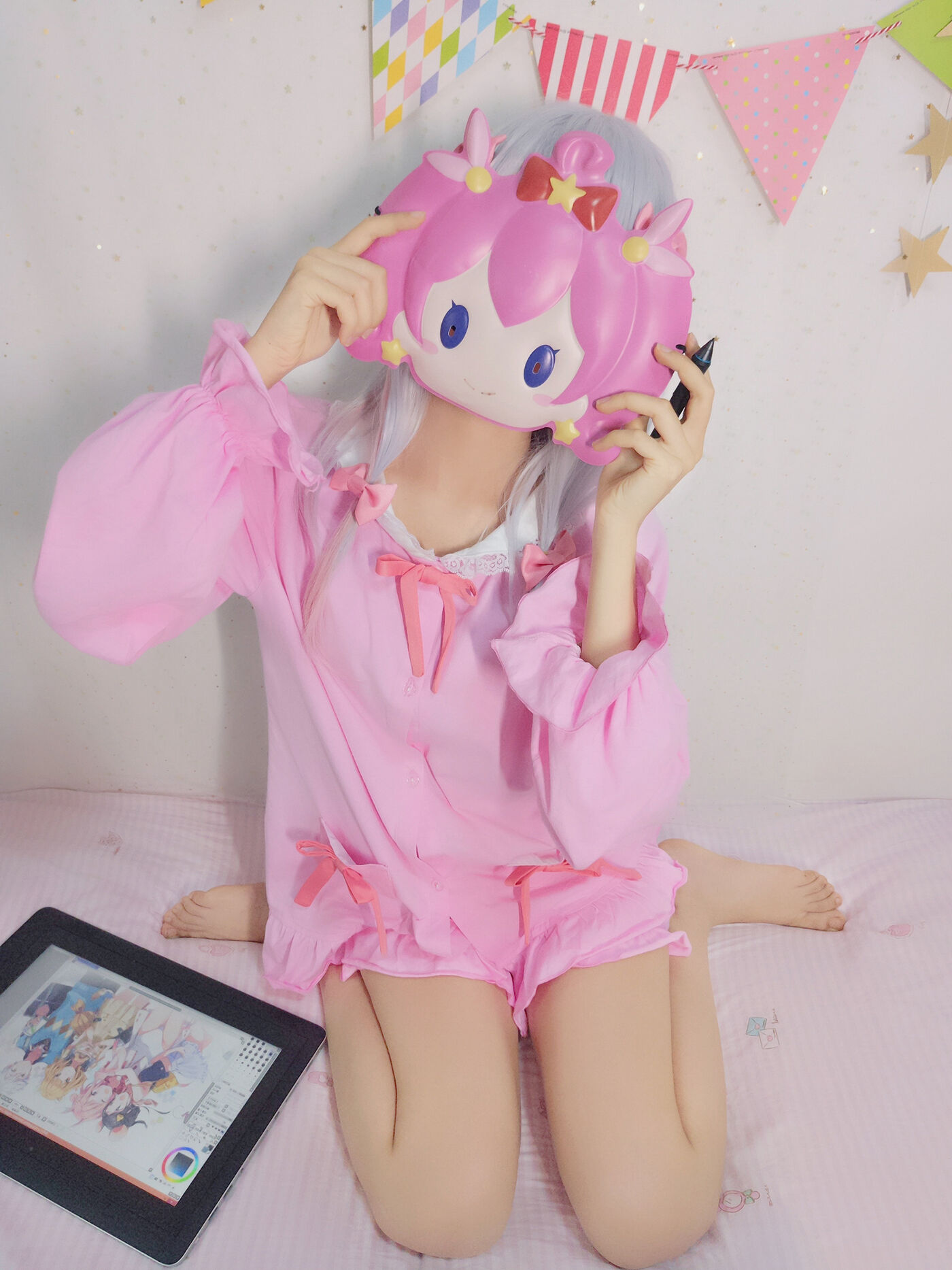 木绵绵OwO  白色背心 cos [28P]插图9